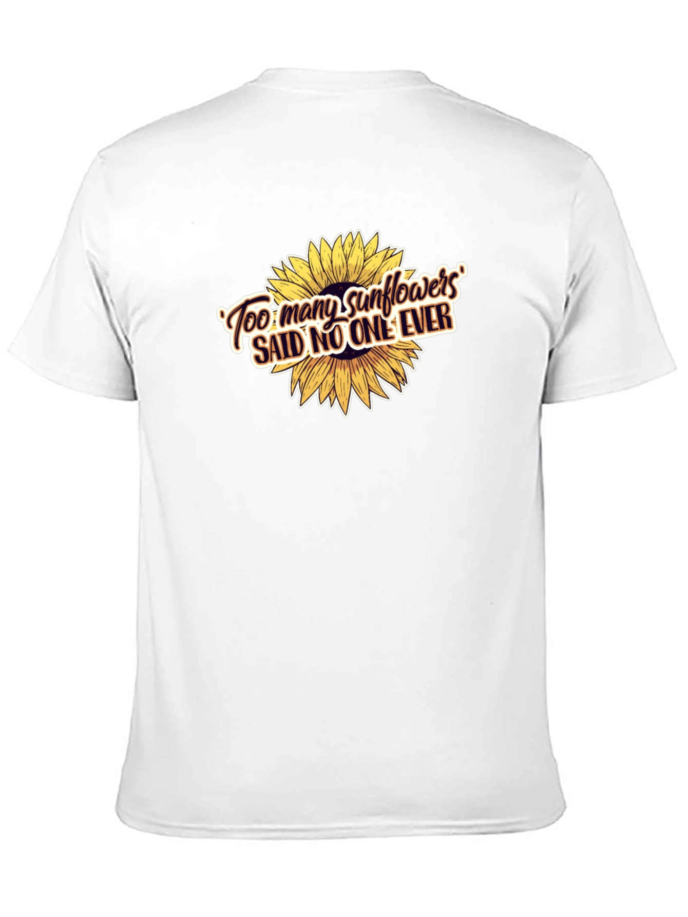 Sunflower Graphic T-Shirt - Too Many Sunflowers
