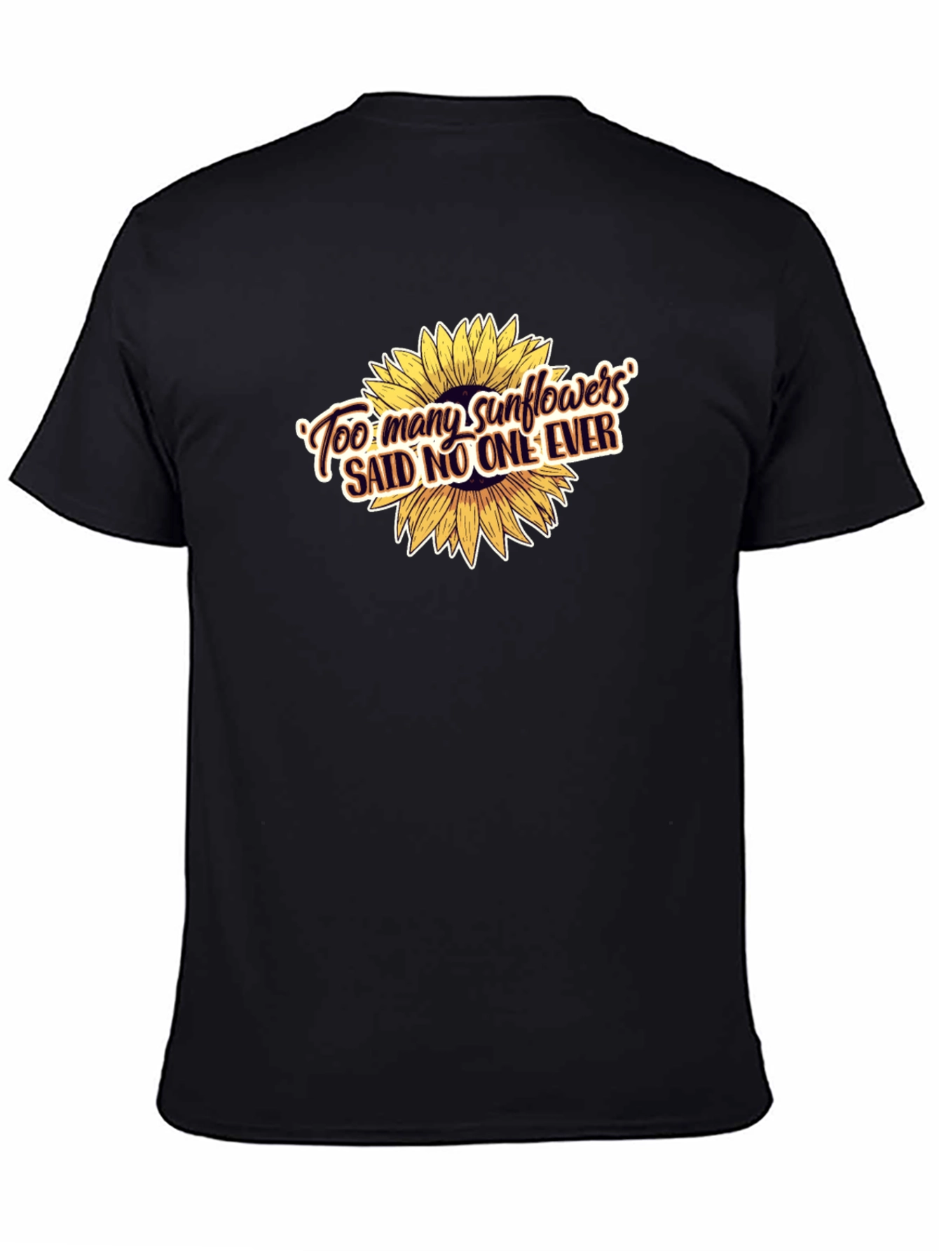 Sunflower Graphic T-Shirt - Too Many Sunflowers