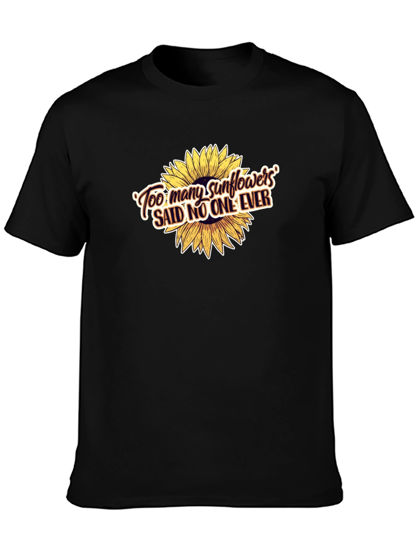 Sunflower Graphic T-Shirt - Too Many Sunflowers
