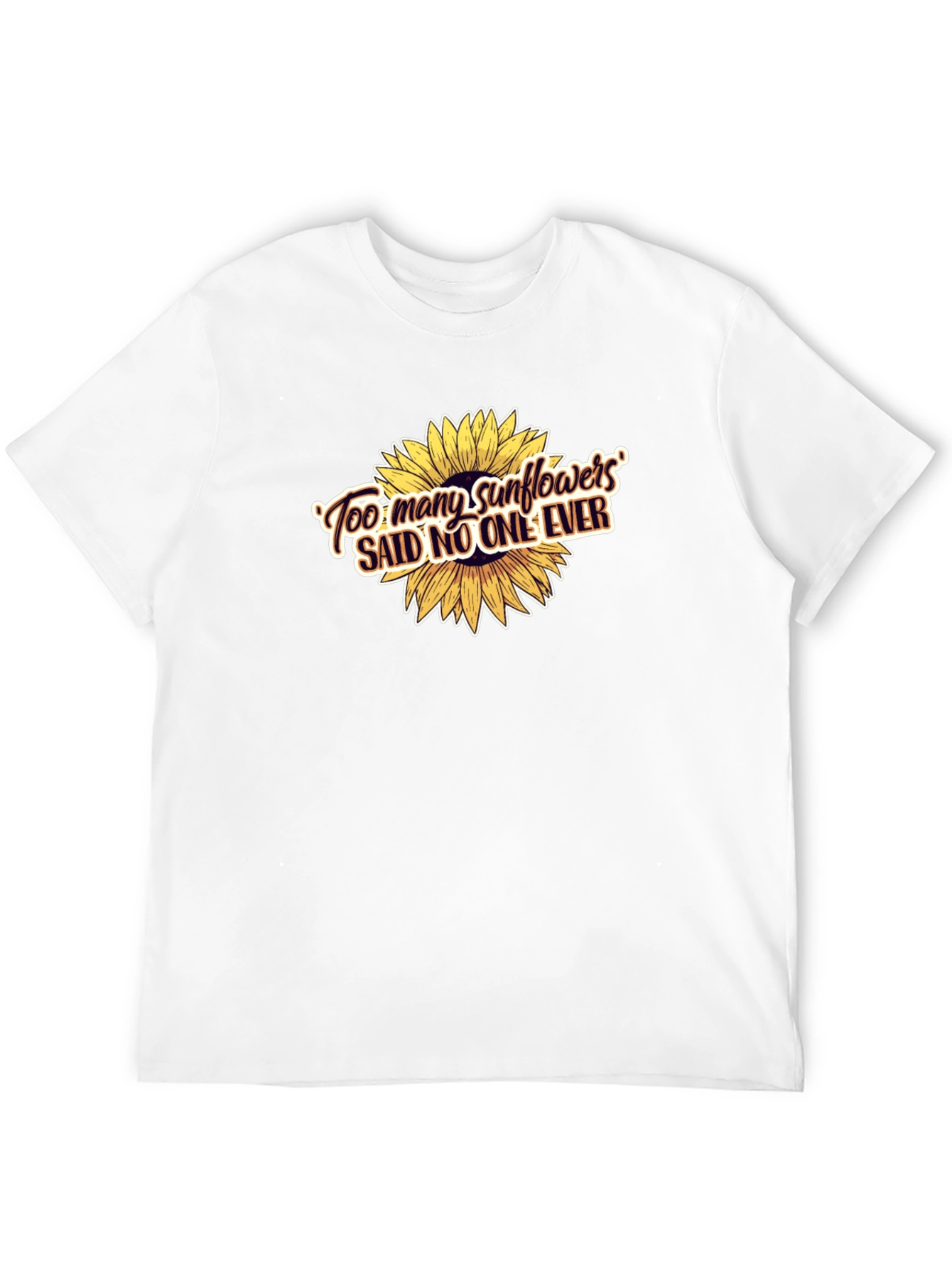 Sunflower Graphic T-Shirt - Too Many Sunflowers