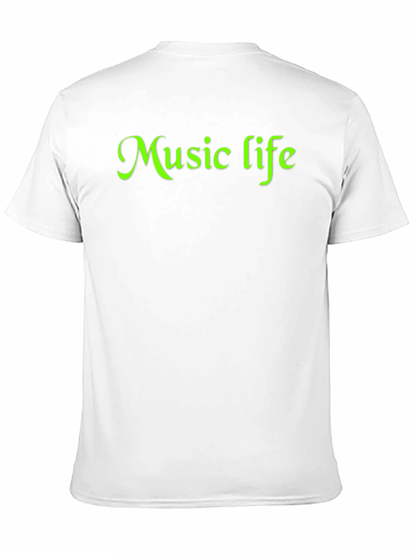 Music Life Black T-Shirt