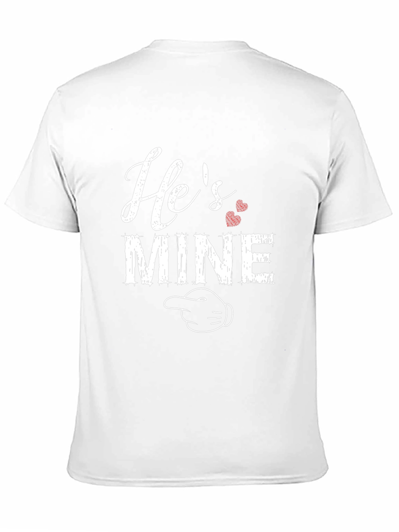 Hes Mine Graphic Tee - Valentines Day Shirt