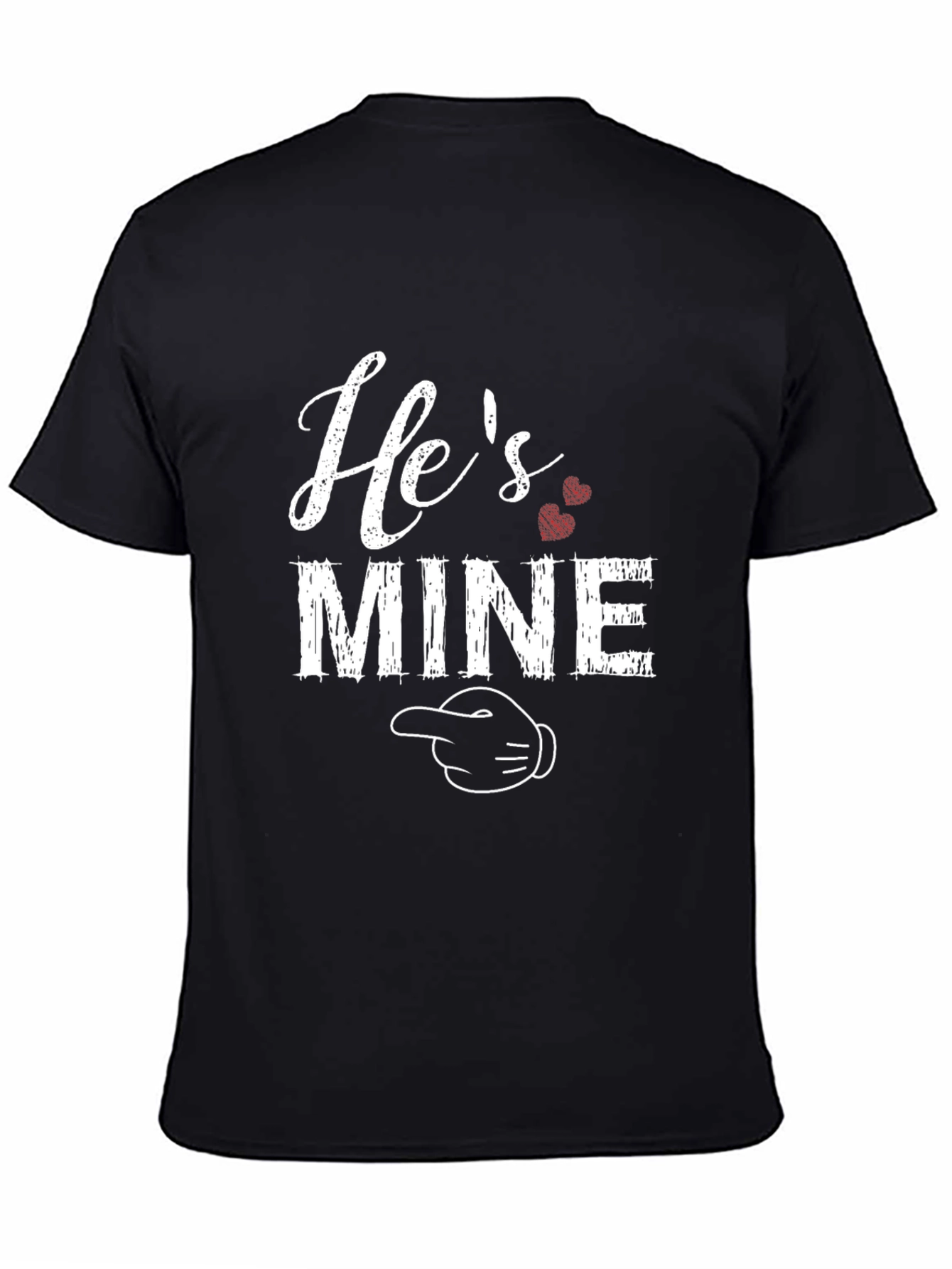 Hes Mine Graphic Tee - Valentines Day Shirt