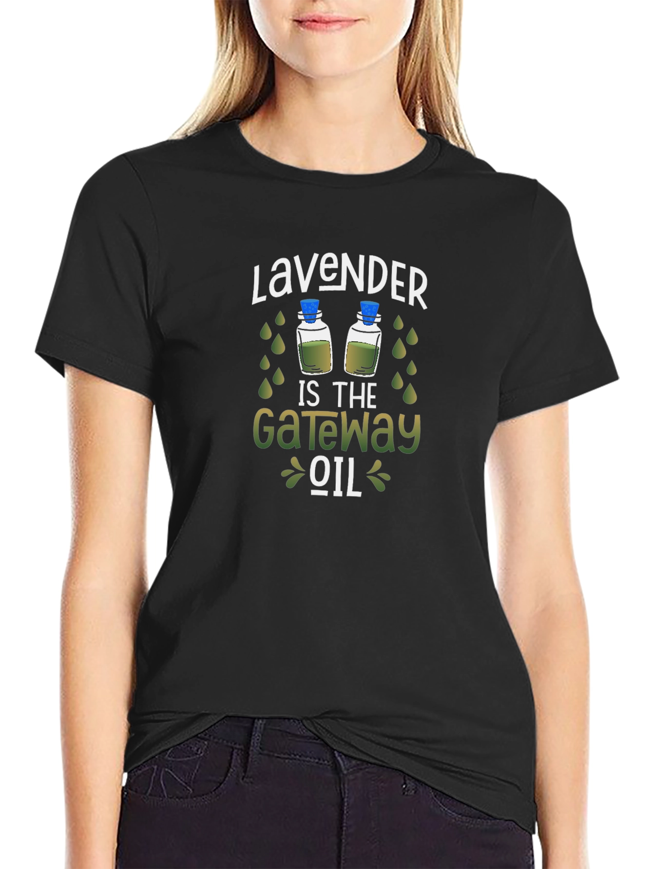 Lavender Gateway Oil T-Shirt - Essential Oil Lover Tee