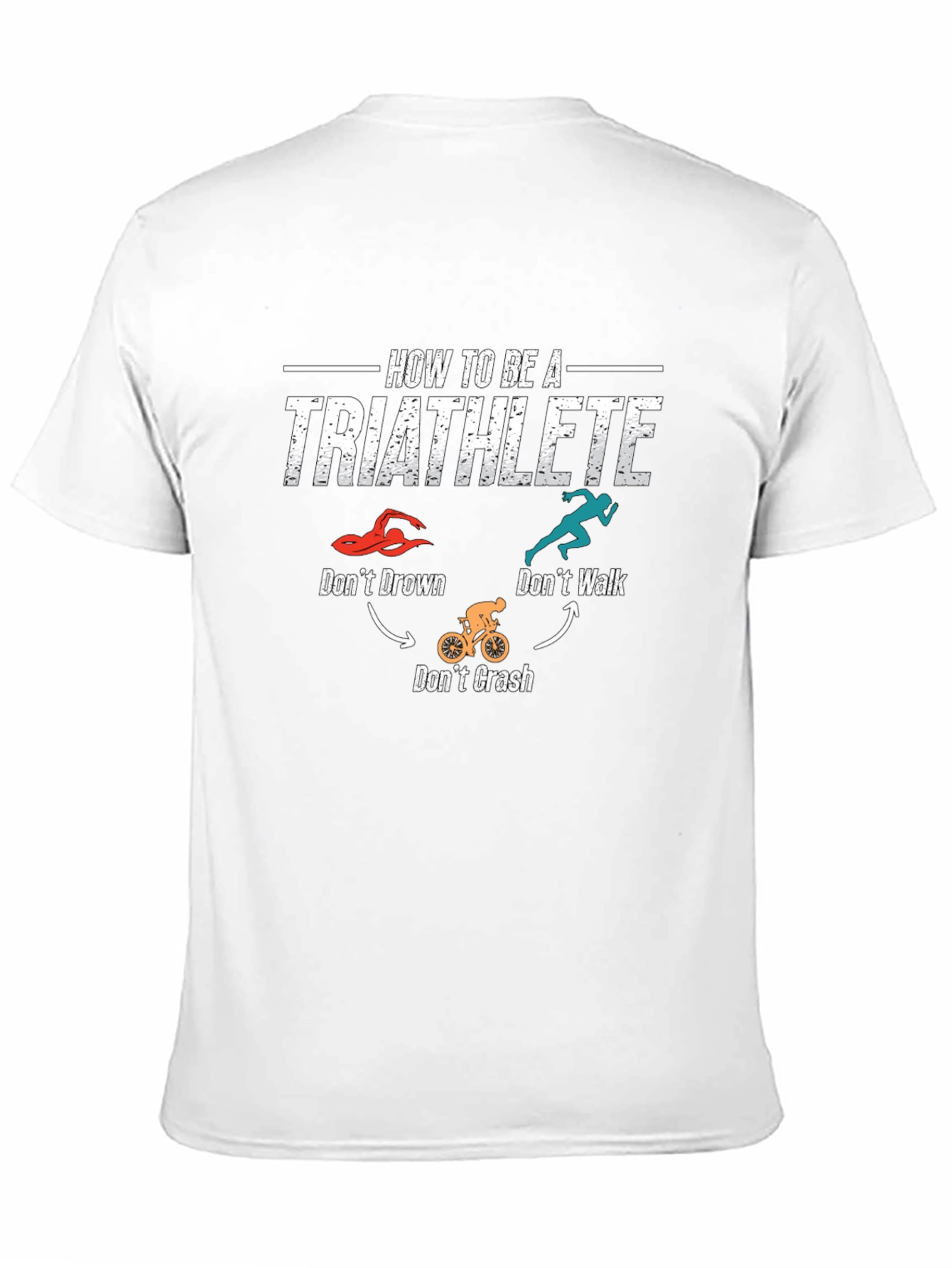Triathlete How-To Black T-Shirt