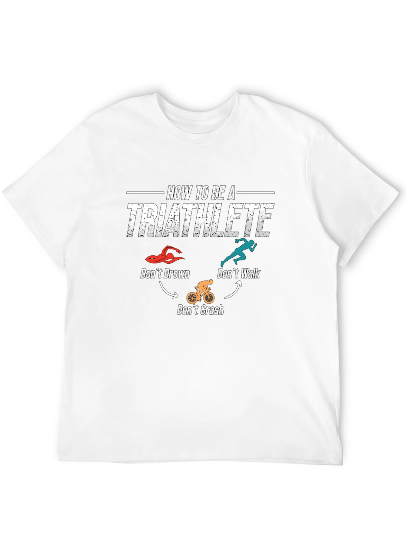 Triathlete How-To Black T-Shirt