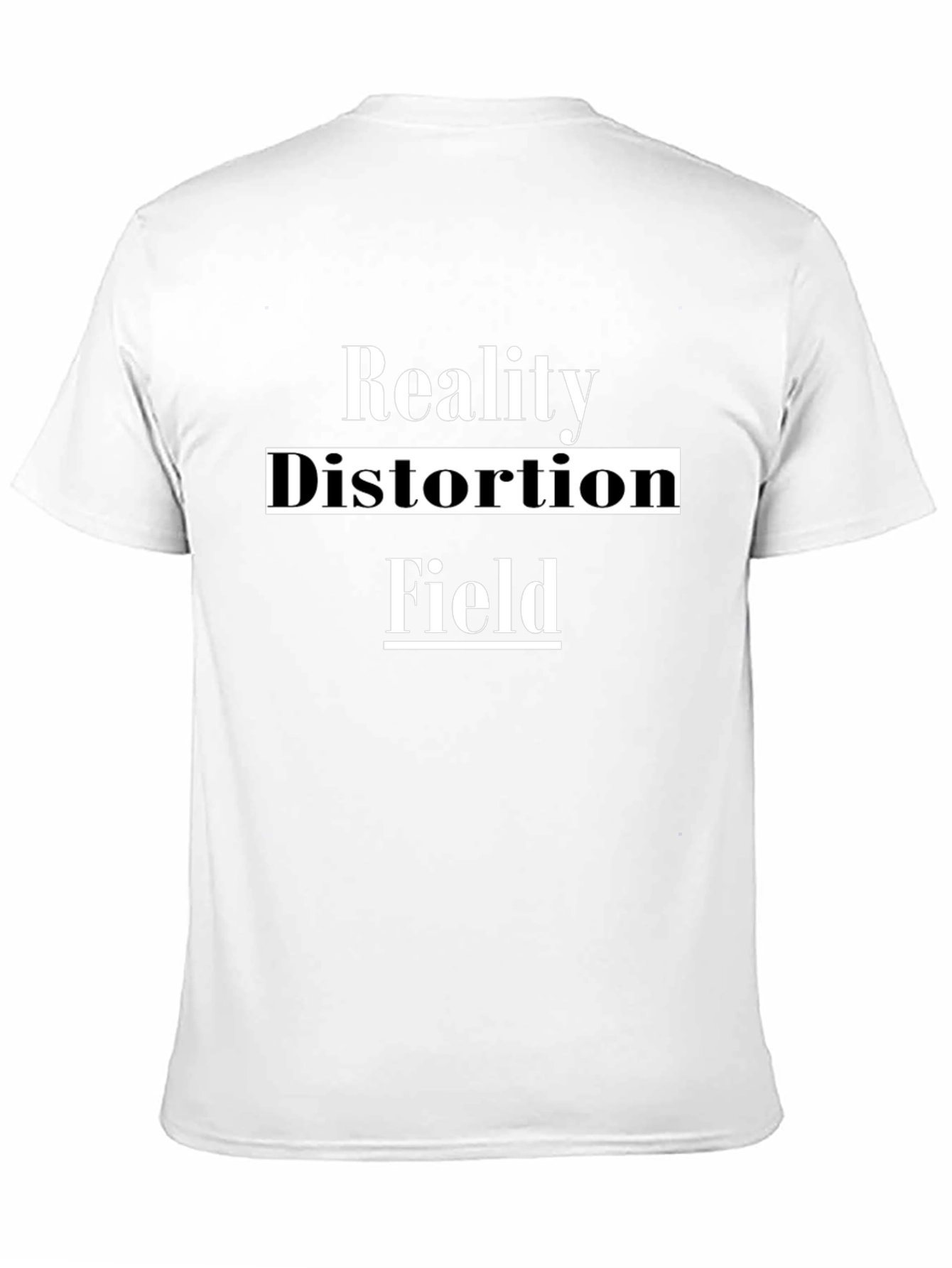 Reality Distortion Field Graphic Tee - Black