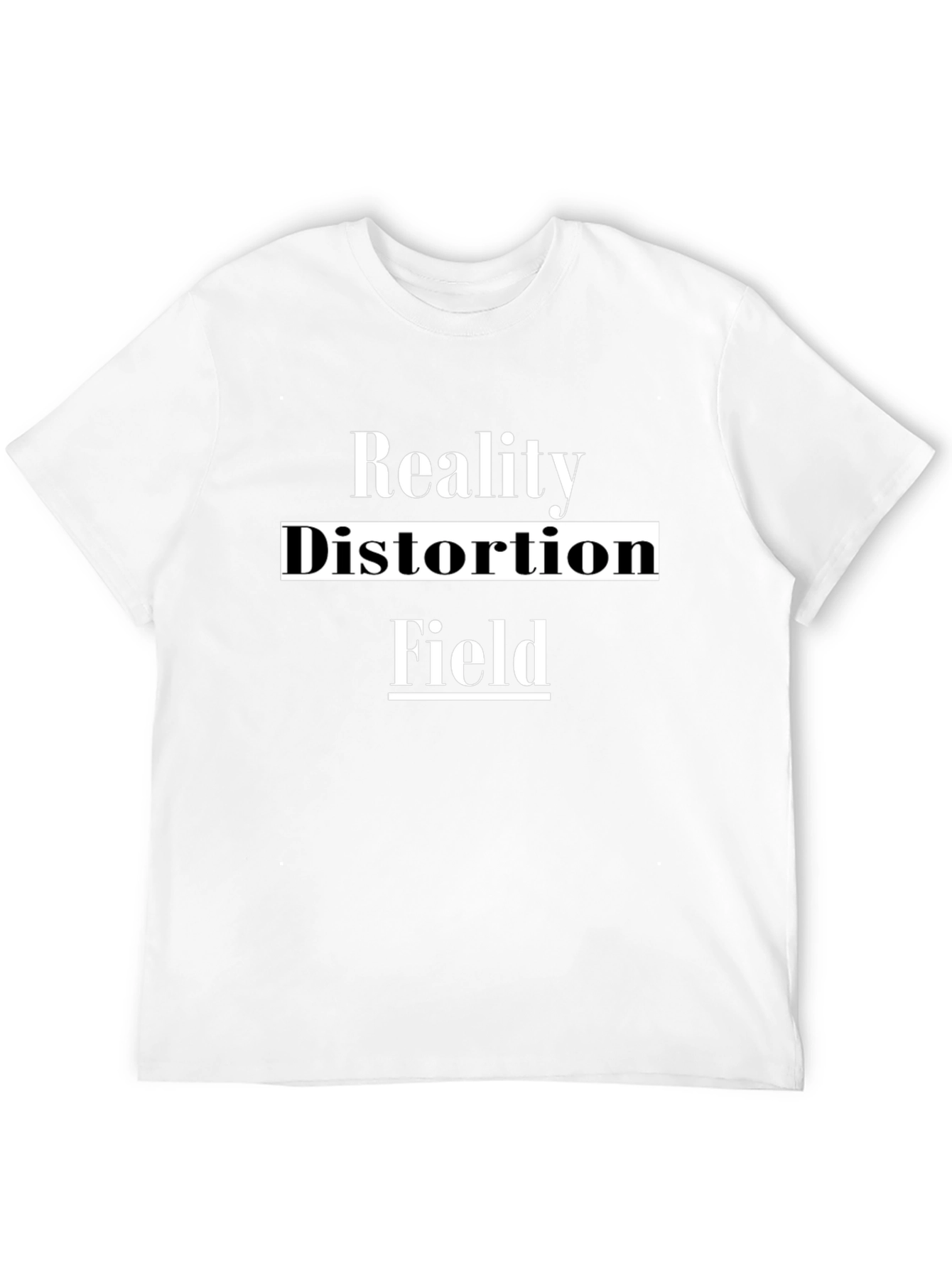 Reality Distortion Field Graphic Tee - Black