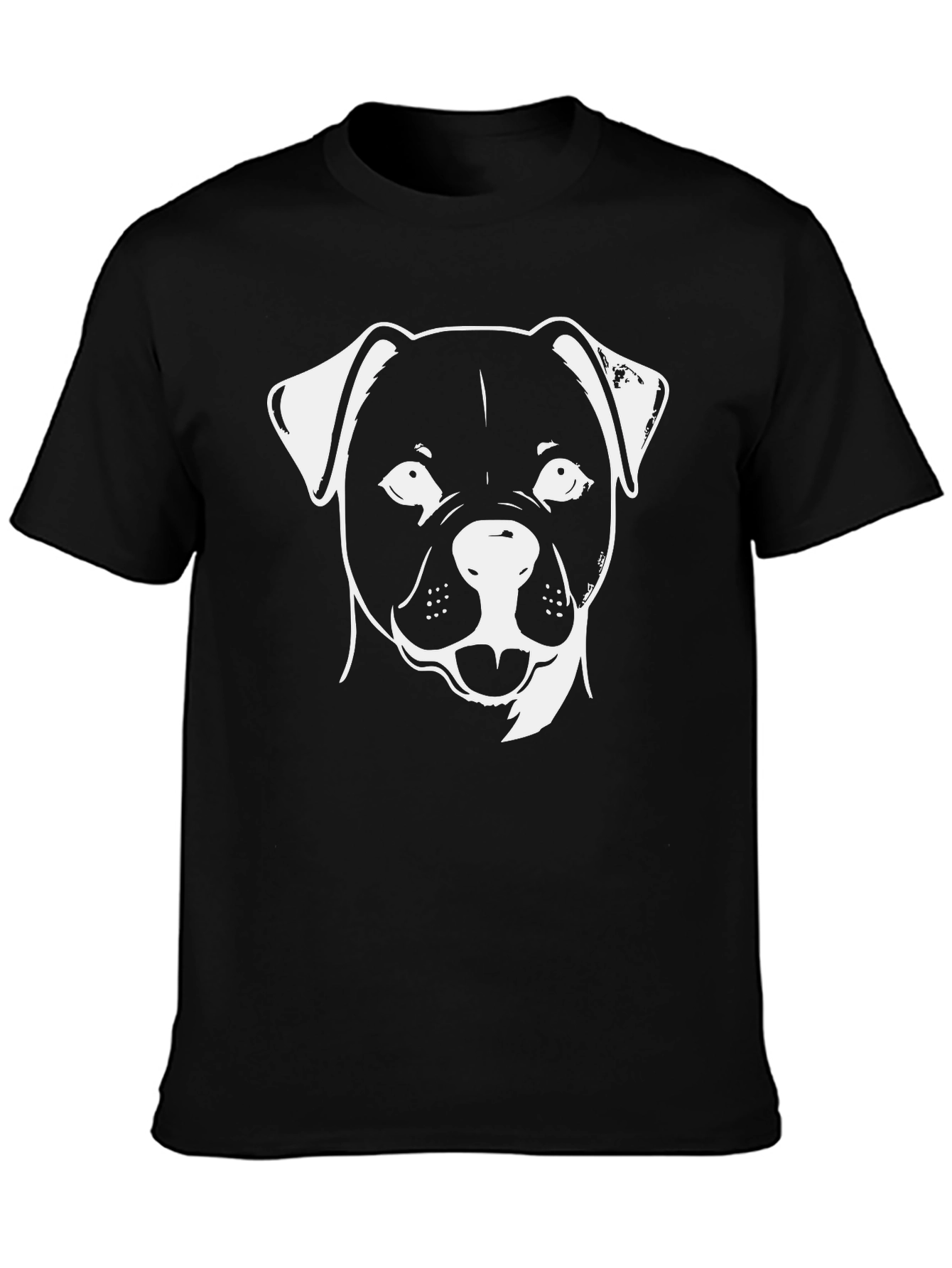 Dog Breed T-Shirt: Classic Black Cotton Tee