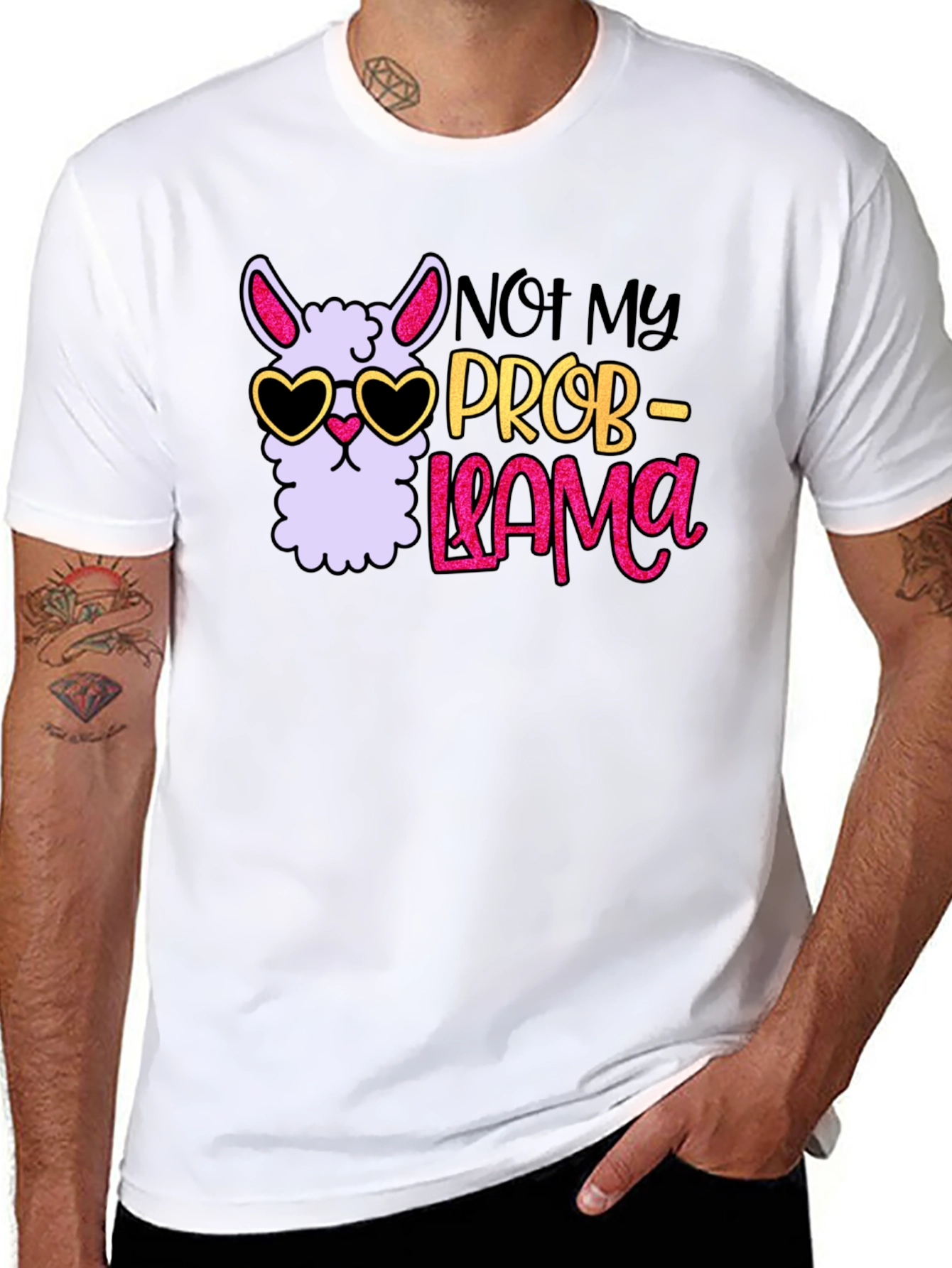 Not My Prob-Llama T-Shirt