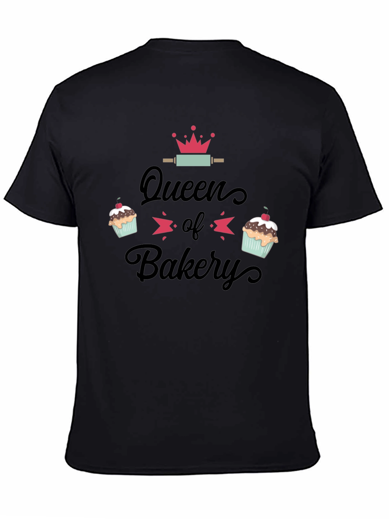Queen of Bakery T-Shirt - Baking Enthusiast Gift