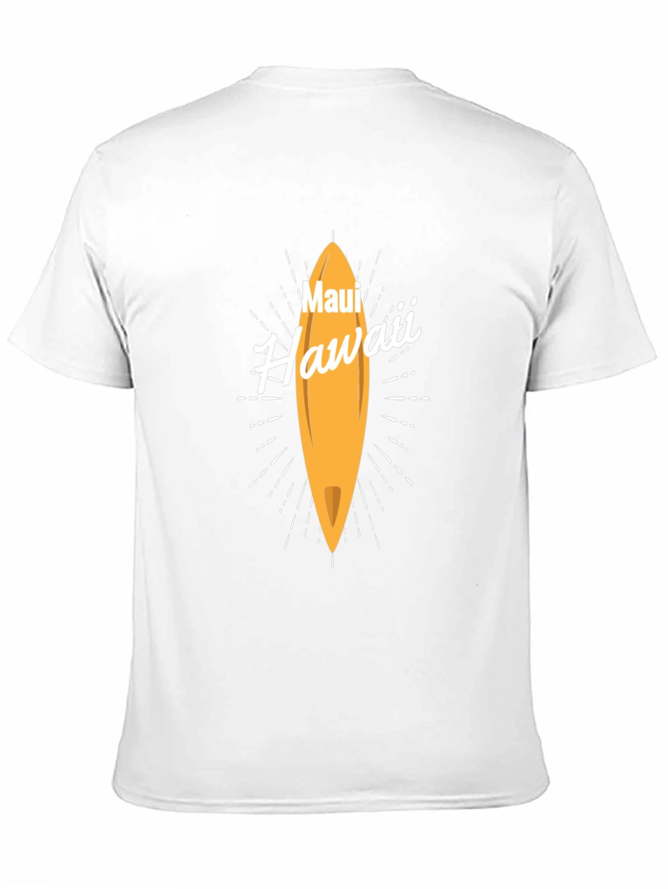 Maui Hawaii Surfboard T-Shirt | Casual Graphic Tee