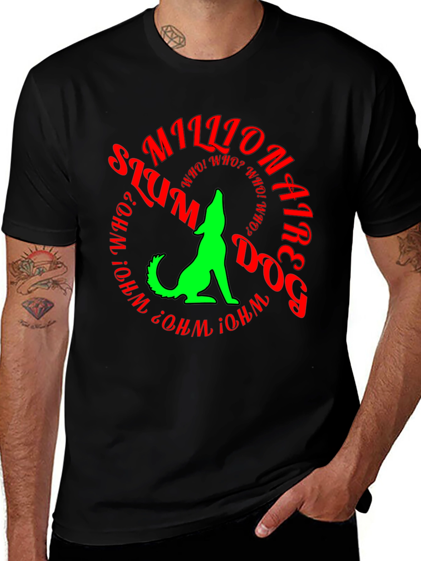 Millionaires Dog T-Shirt - Black