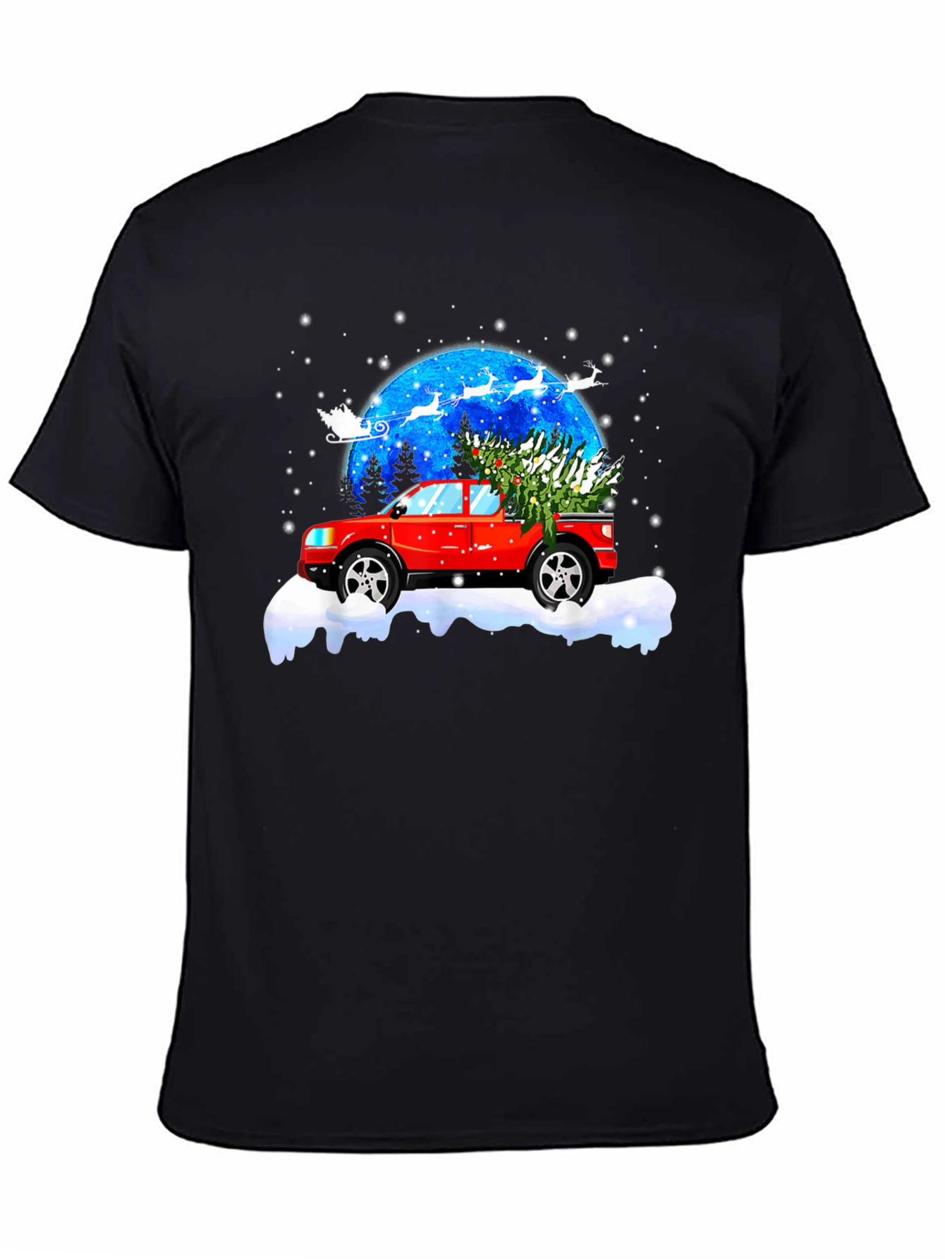 Christmas Truck T-Shirt - Holiday Gift