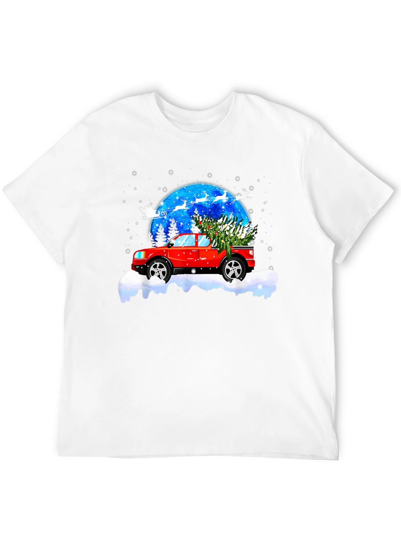 Christmas Truck T-Shirt - Holiday Gift
