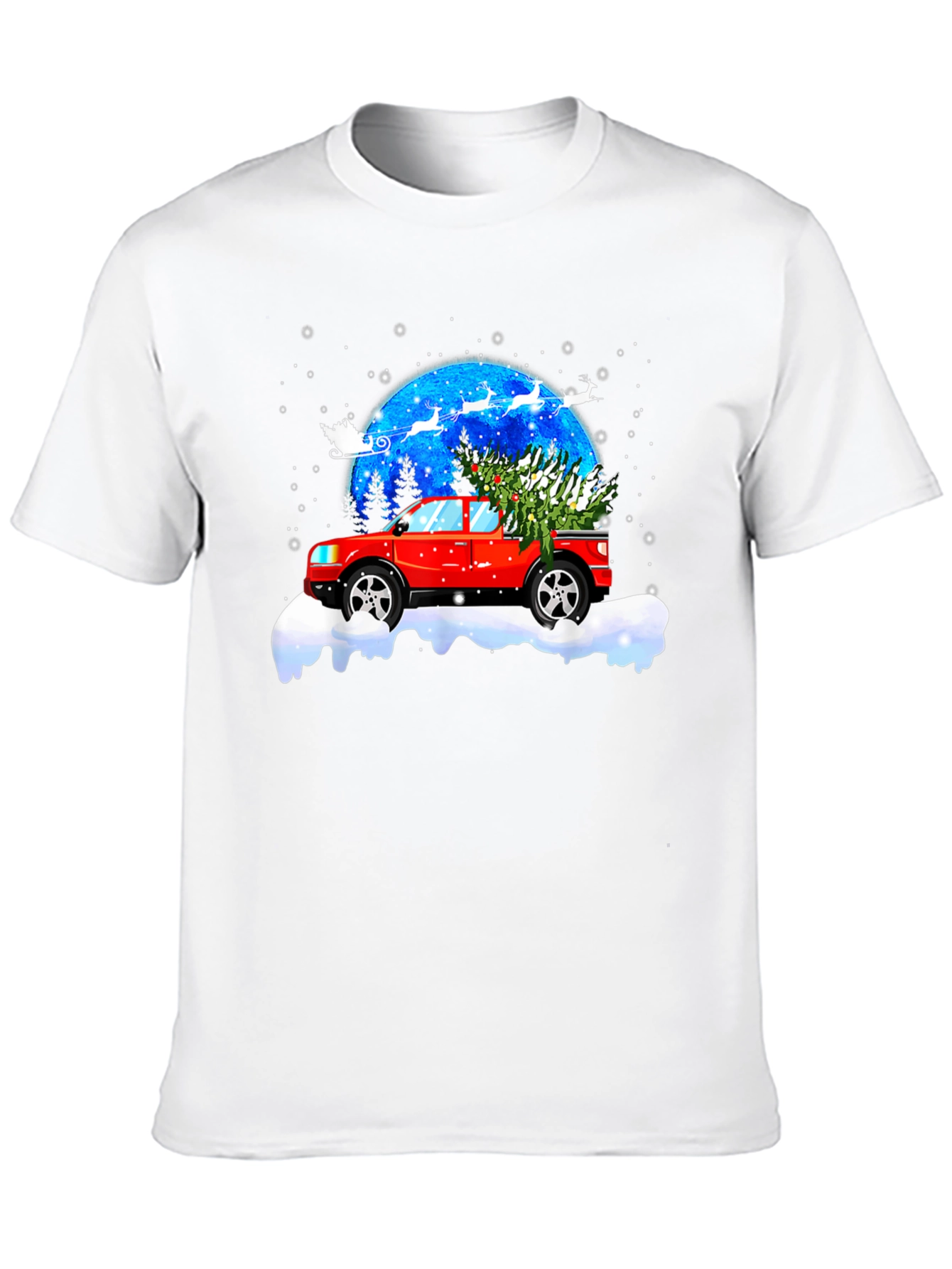 Christmas Truck T-Shirt - Holiday Gift