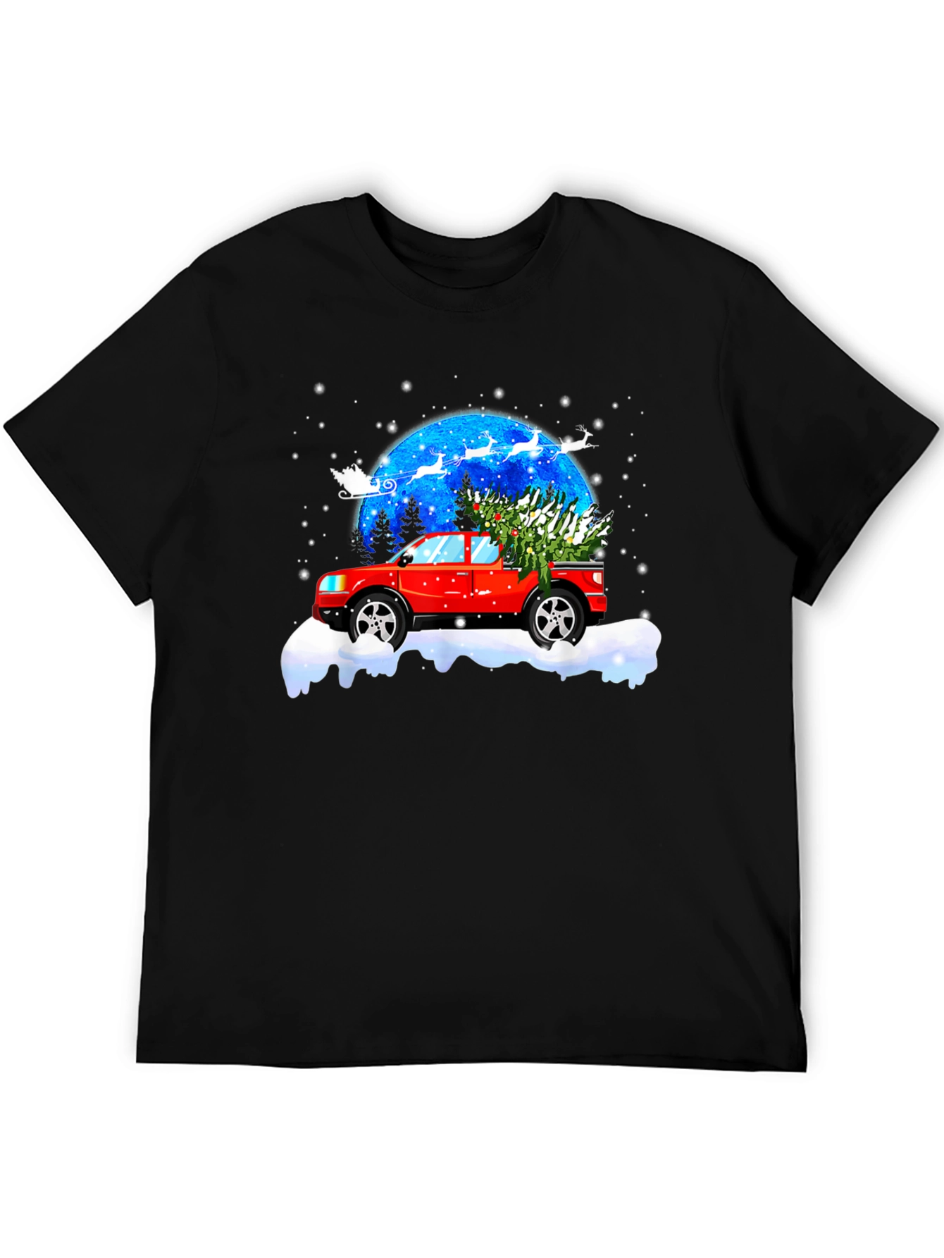 Christmas Truck T-Shirt - Holiday Gift