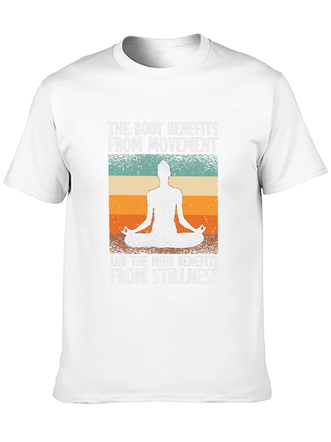 Yoga Lovers T-Shirt - Movement & Stillness Design