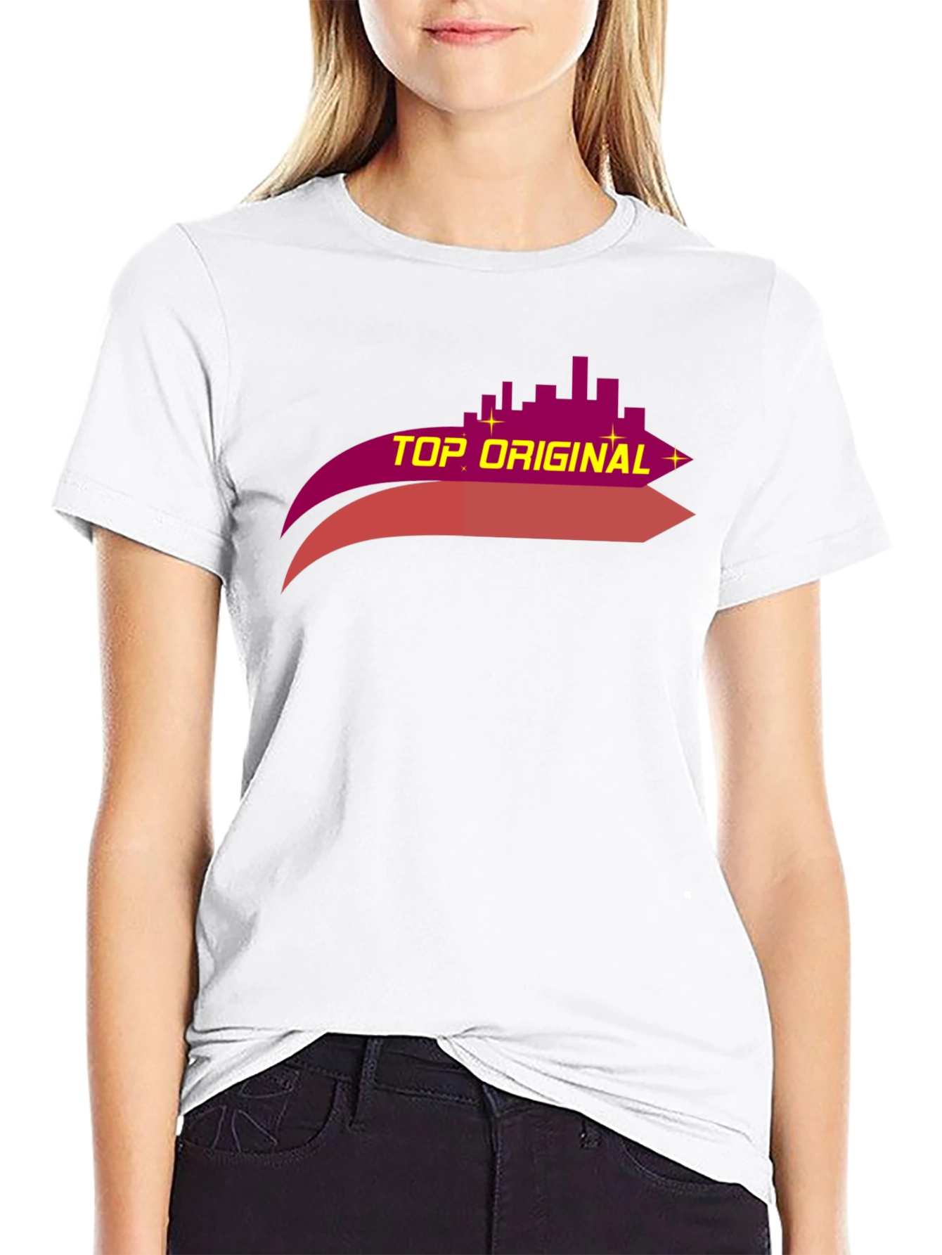 Top Original Graphic Tee - Retro Style