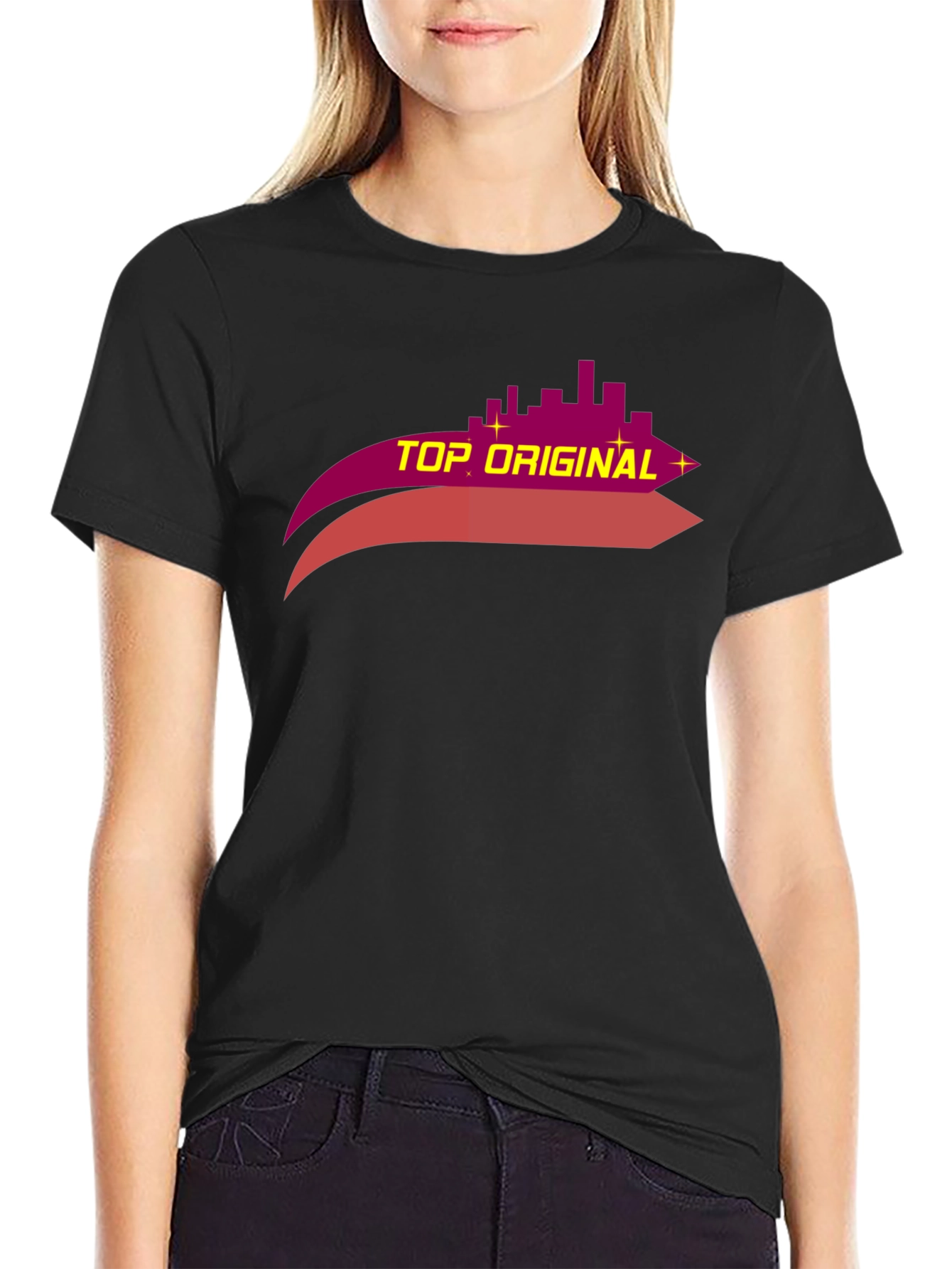 Top Original Graphic Tee - Retro Style