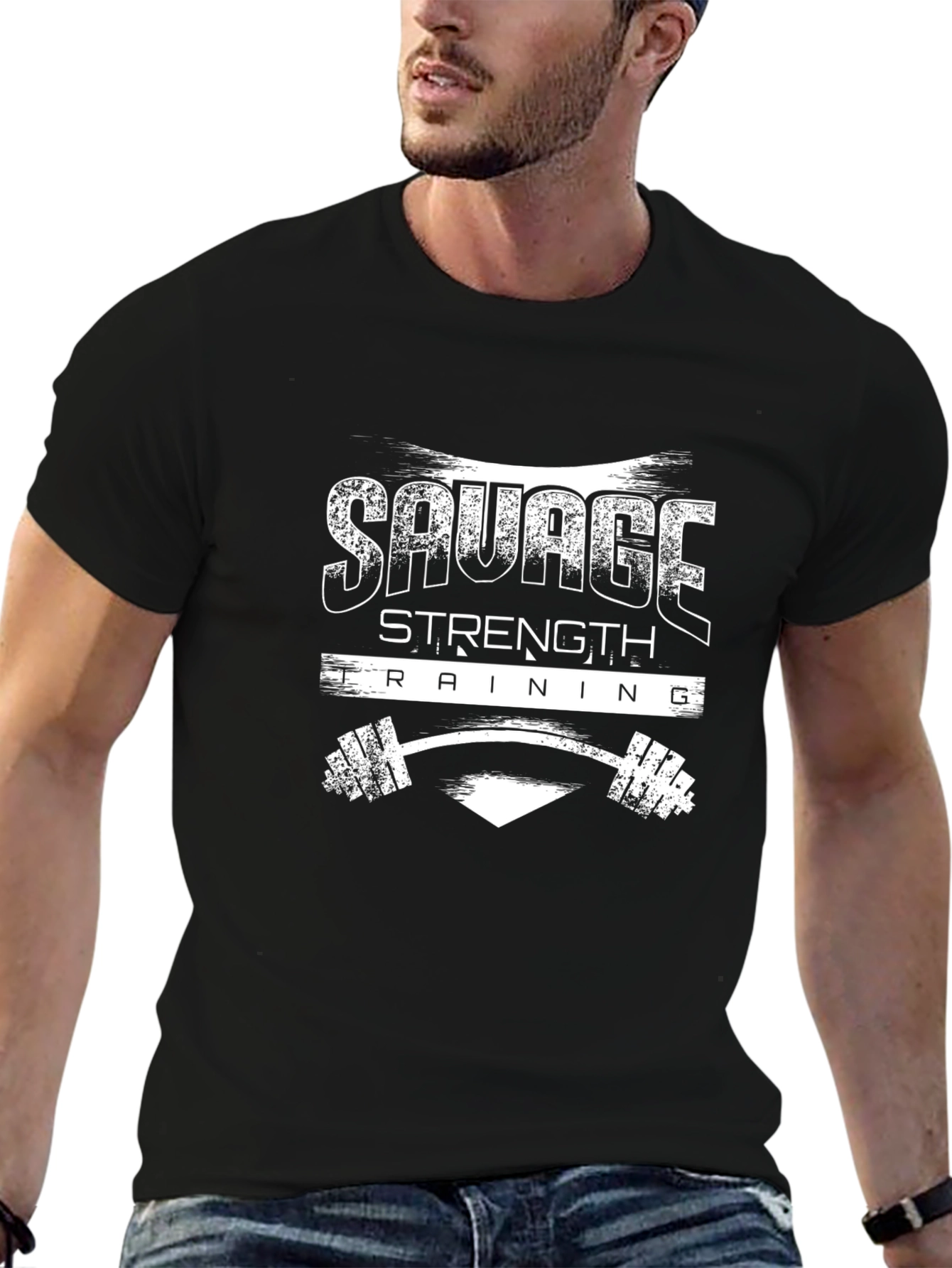 Savage Strength Training Graphic Tee