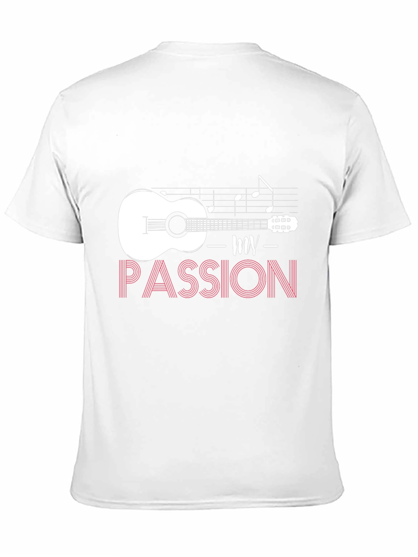 Music Passion T-Shirt - Guitar Graphic Tee