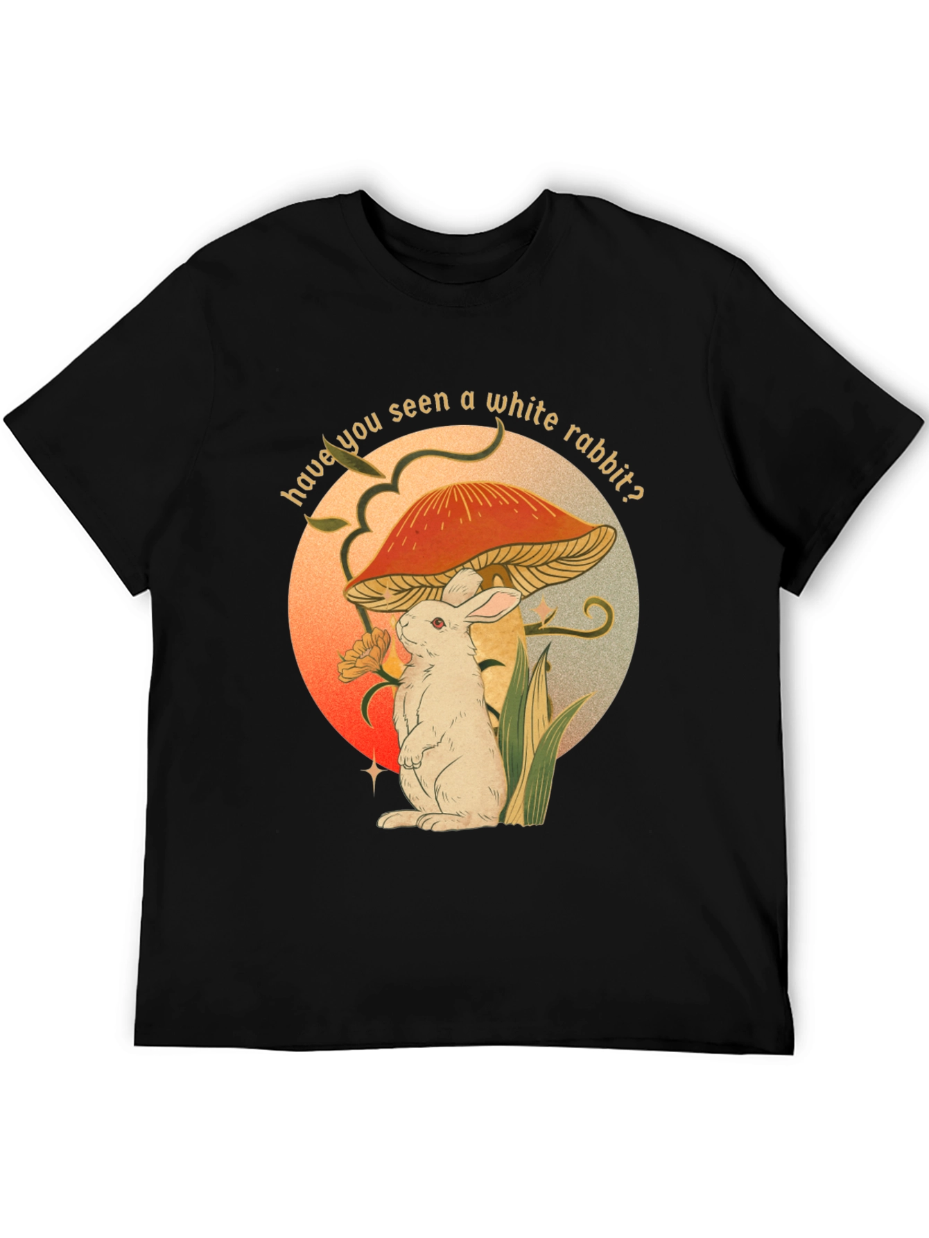 White Rabbit Mushroom T-Shirt