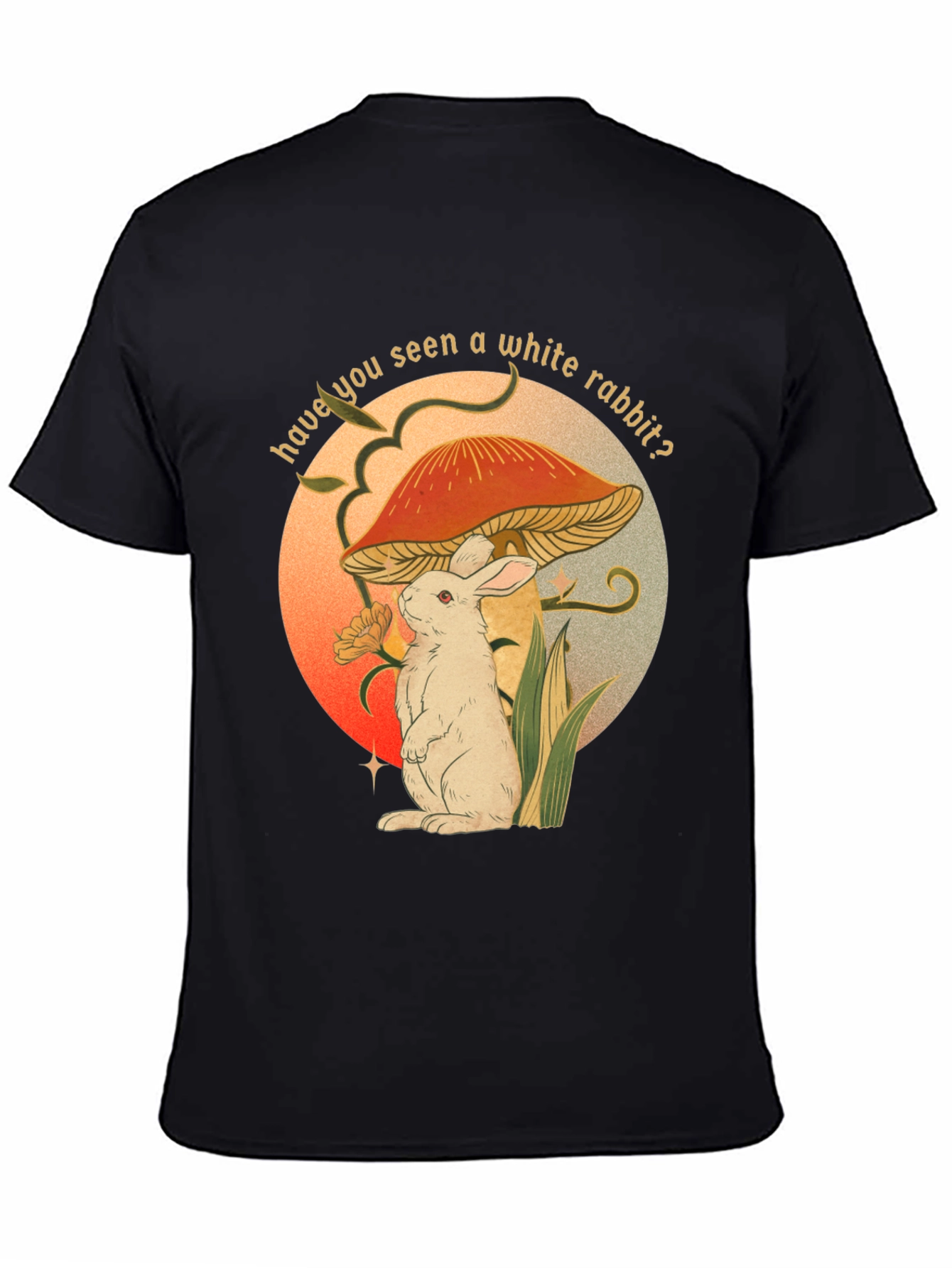 White Rabbit Mushroom T-Shirt