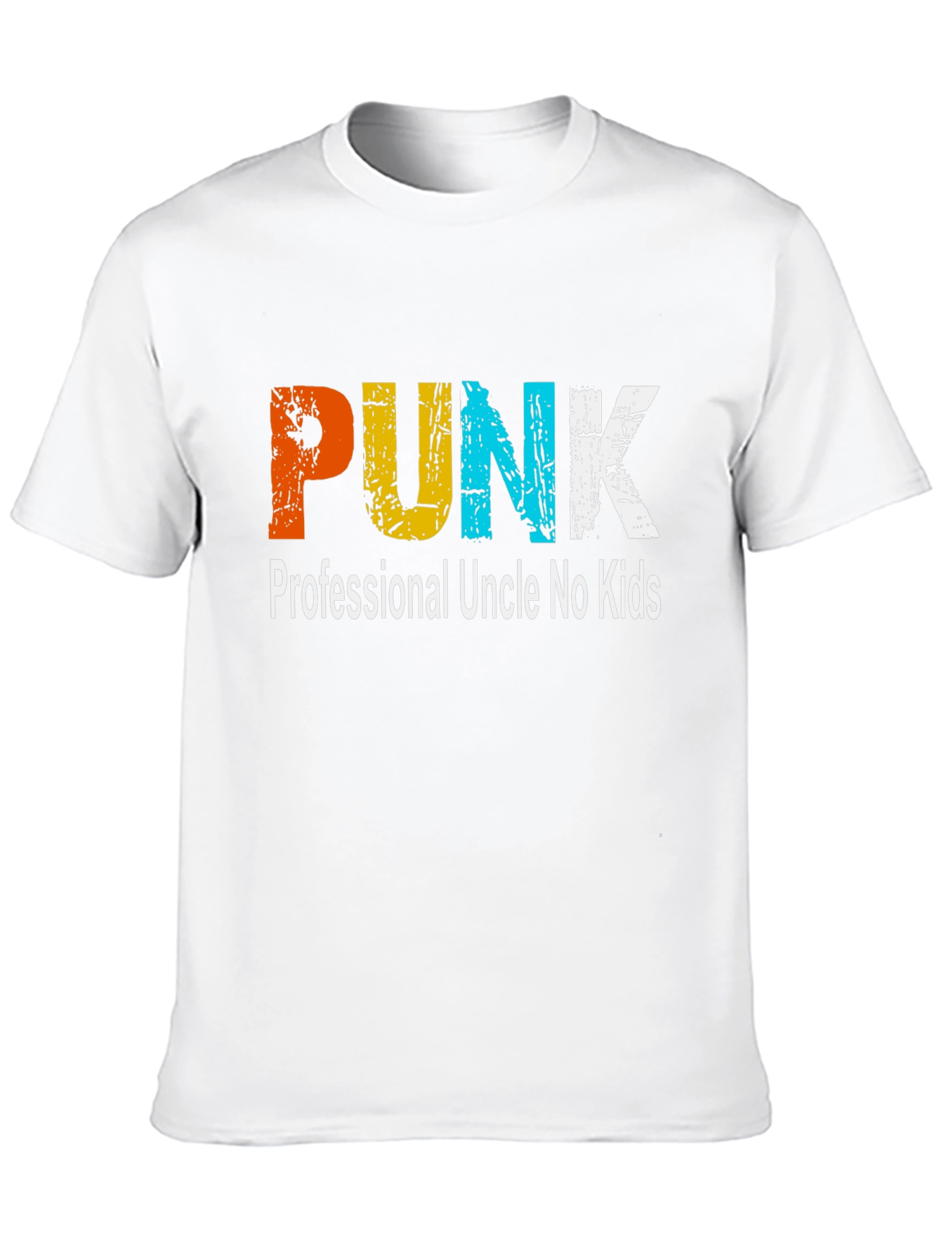 Punk Professional Uncle No Kids Graphic T-Shirt