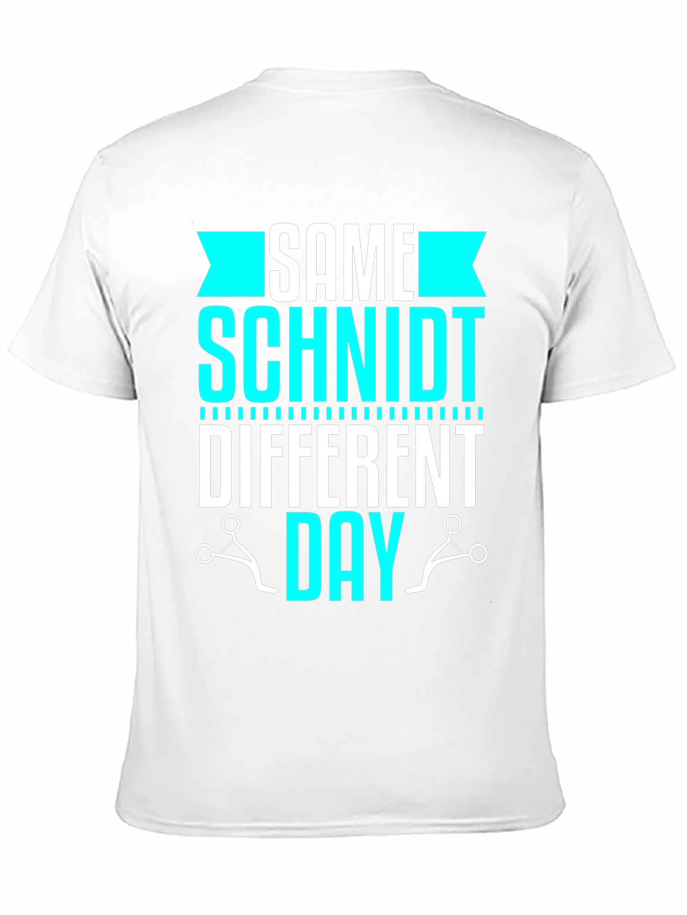 Same Schmidt Different Day Barber T-Shirt