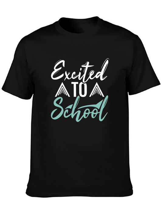 Excited to School Graphic Tee