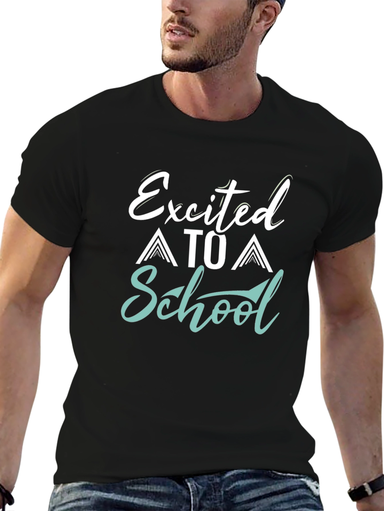 Excited to School Graphic Tee