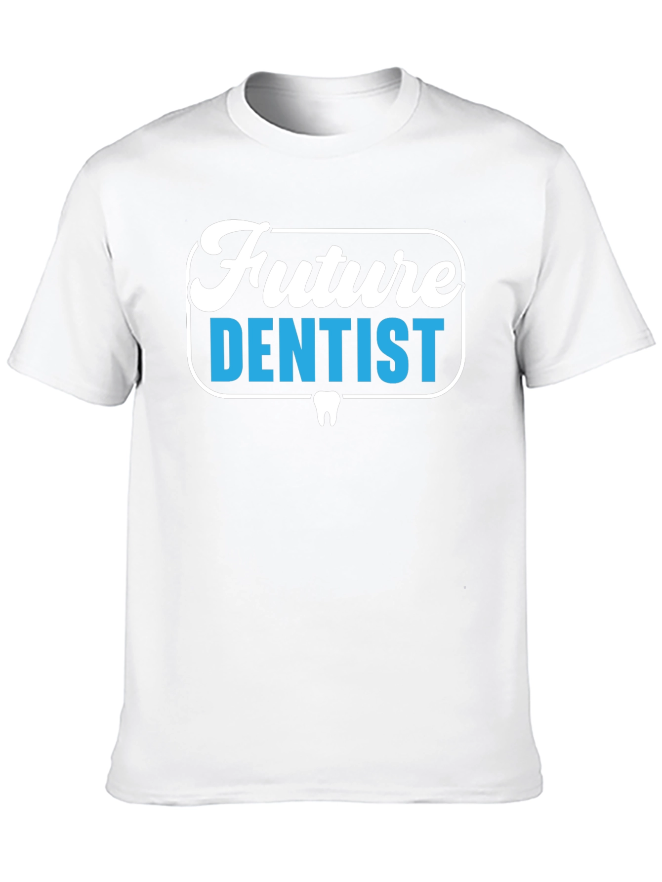 Future Dentist Graphic Tee - Black Cotton T-Shirt