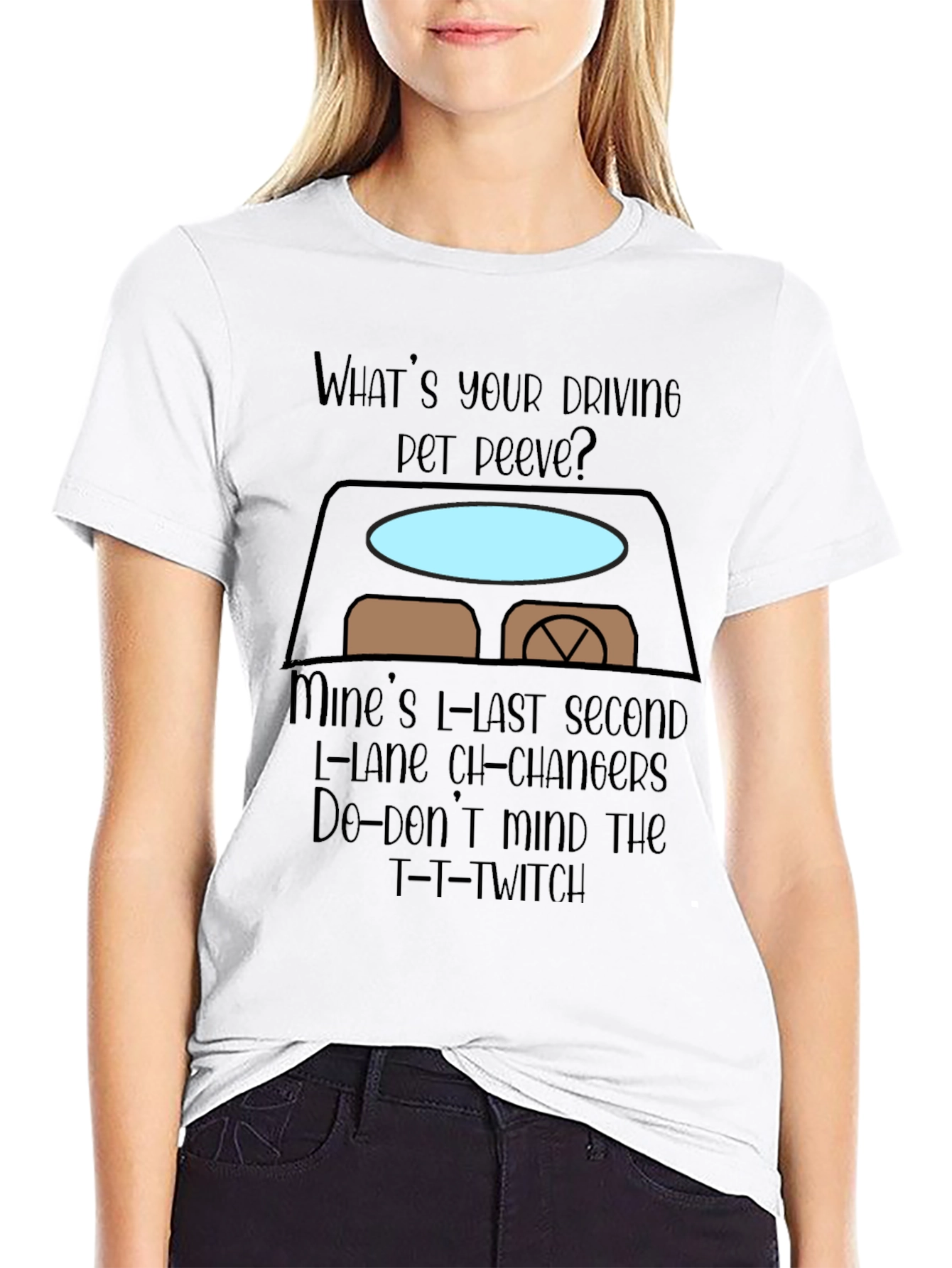 Driving Pet Peeve Graphic T-Shirt