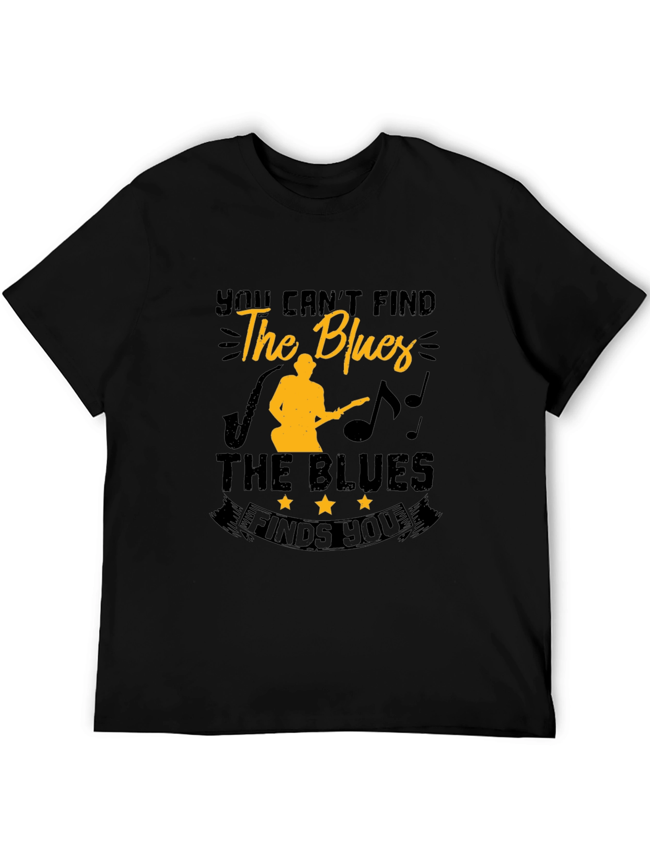 Blues Music T-Shirt - Musician Guitar Player Tee