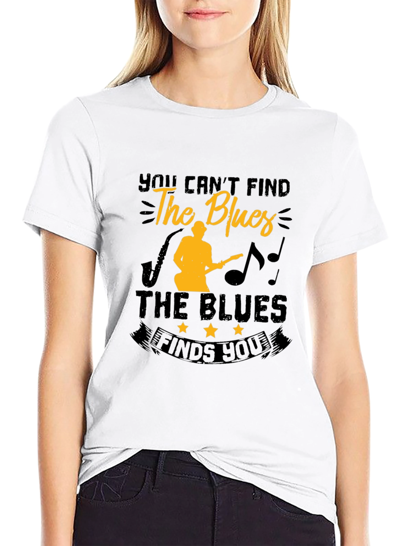 Blues Music T-Shirt - Musician Guitar Player Tee