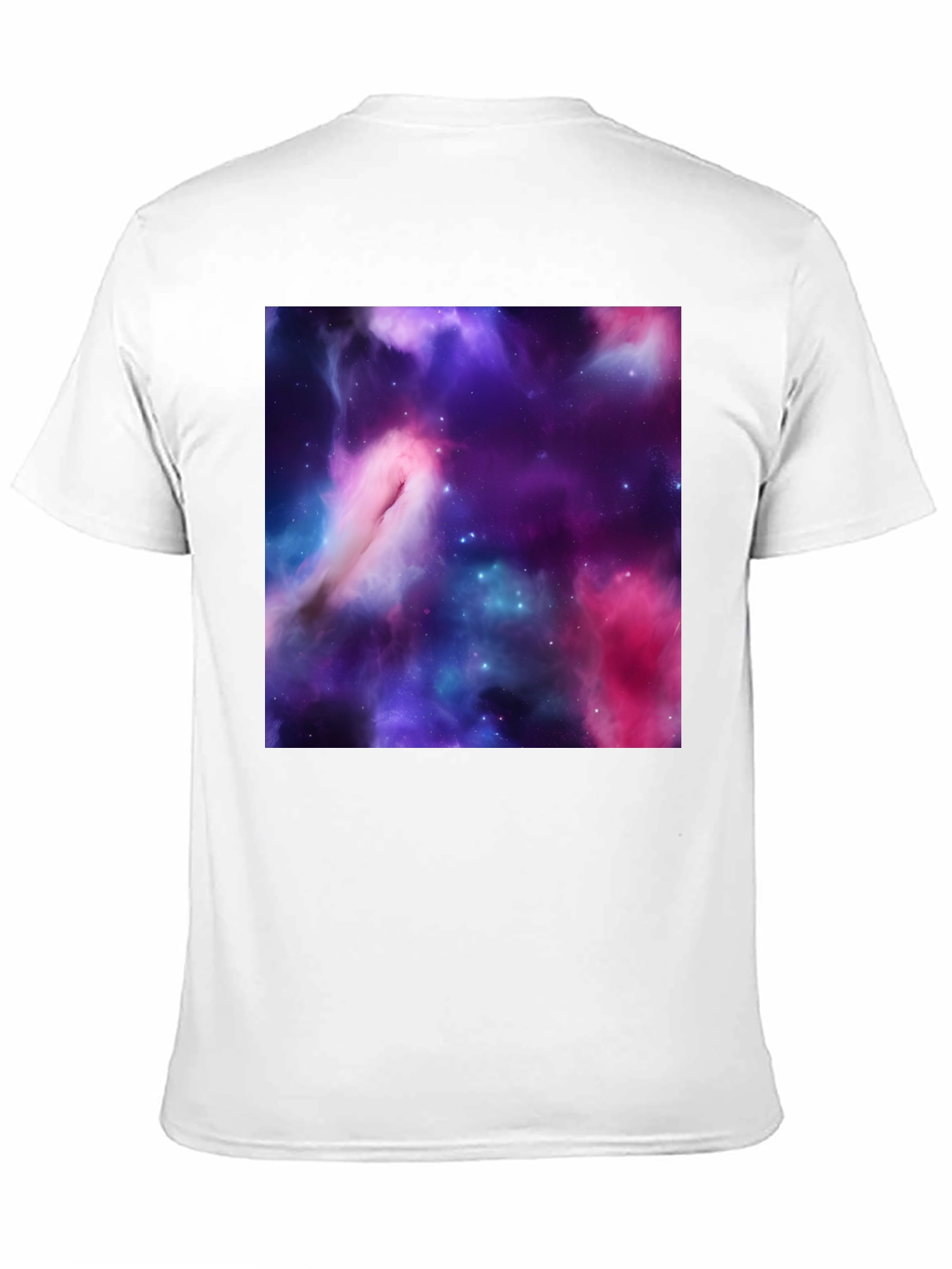 Cosmic Nebula Black T-Shirt