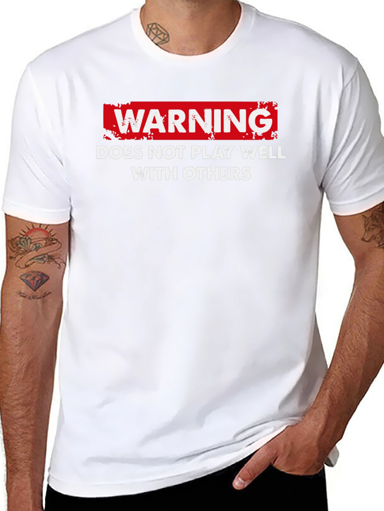 Warning: Does Not Play Well With Others T-Shirt