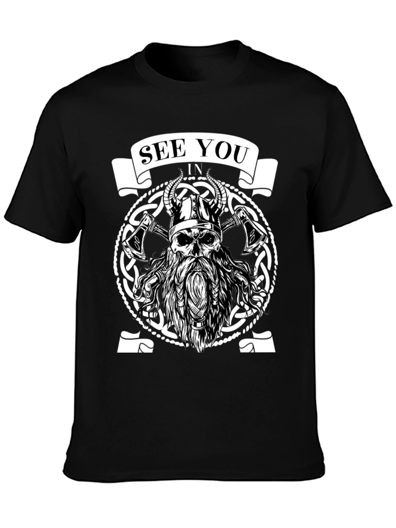Viking Skull T-Shirt | See You In Valhalla