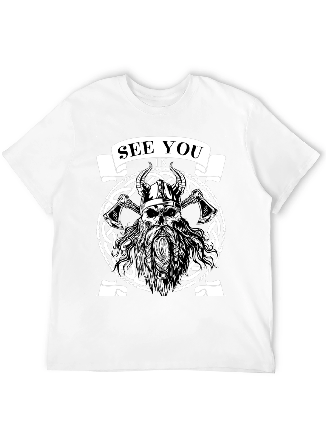 Viking Skull T-Shirt | See You In Valhalla