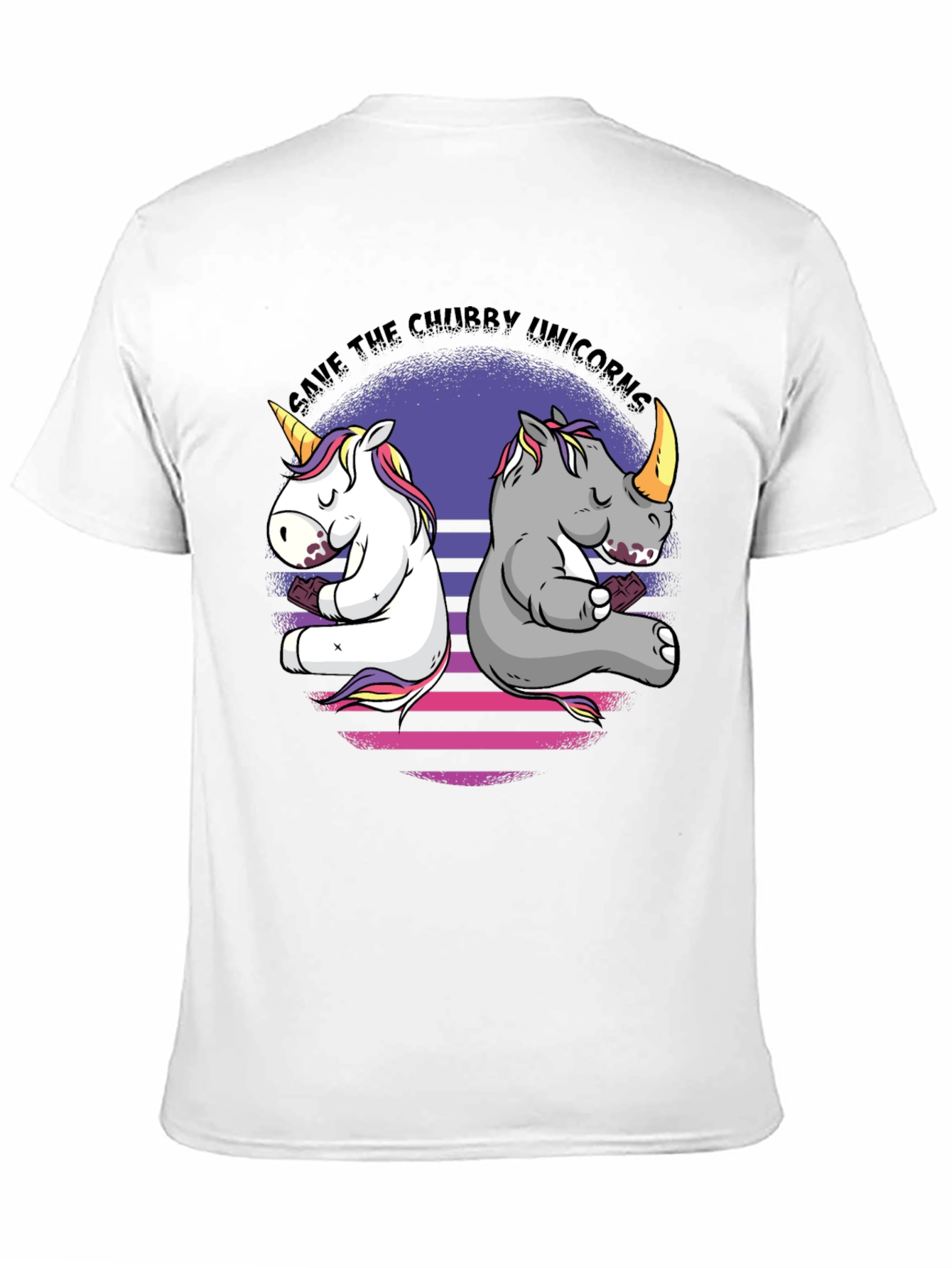 Save the Chubby Unicorns Graphic Tee
