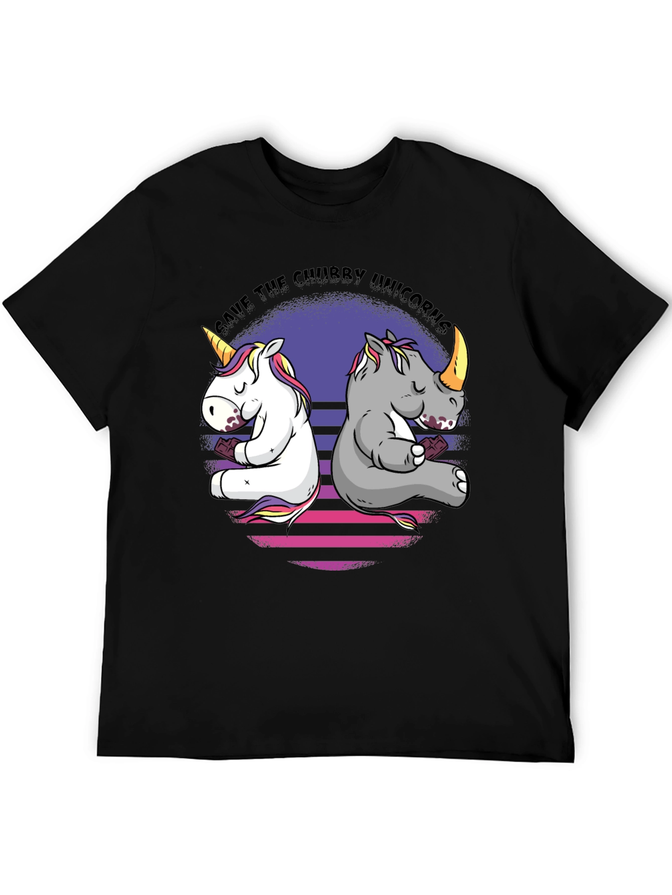 Save the Chubby Unicorns Graphic Tee