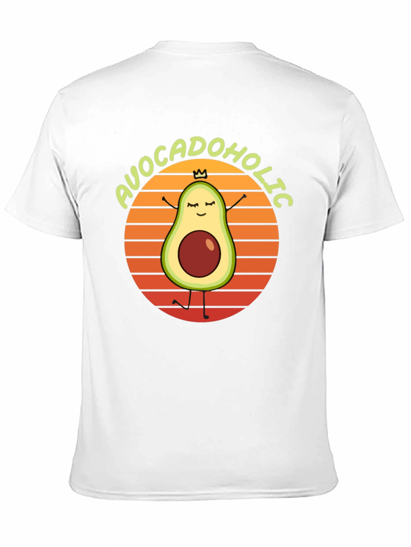 Avocadoholic Graphic T-Shirt