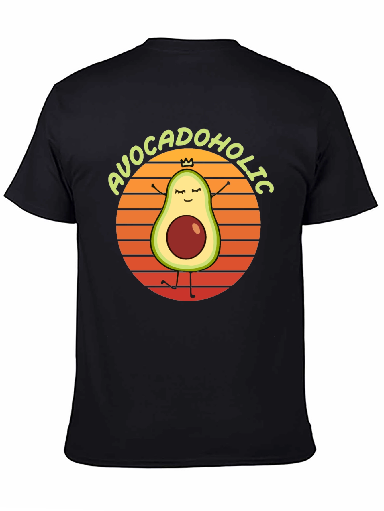 Avocadoholic Graphic T-Shirt