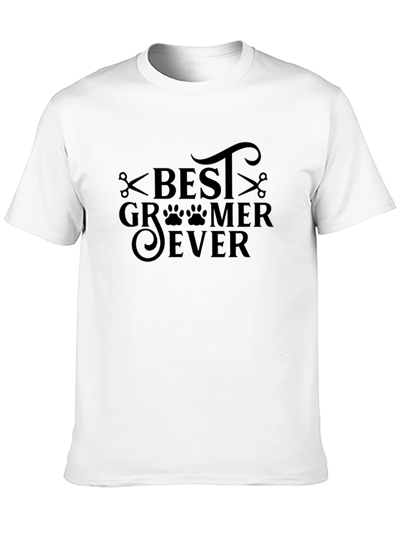 Best Groomer Ever T-Shirt - Pet Grooming Apparel