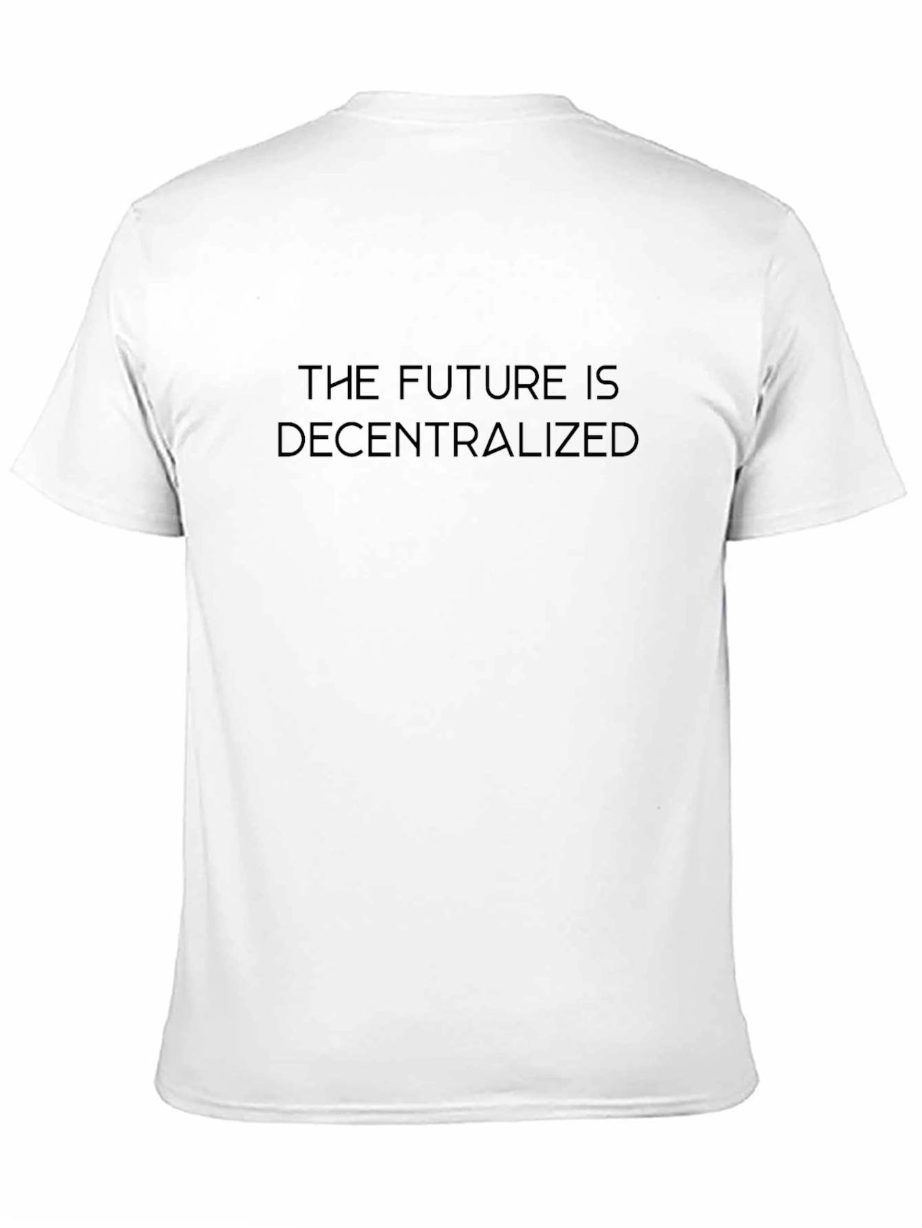 Decentralized Future Graphic Tee - Soft Cotton Blend