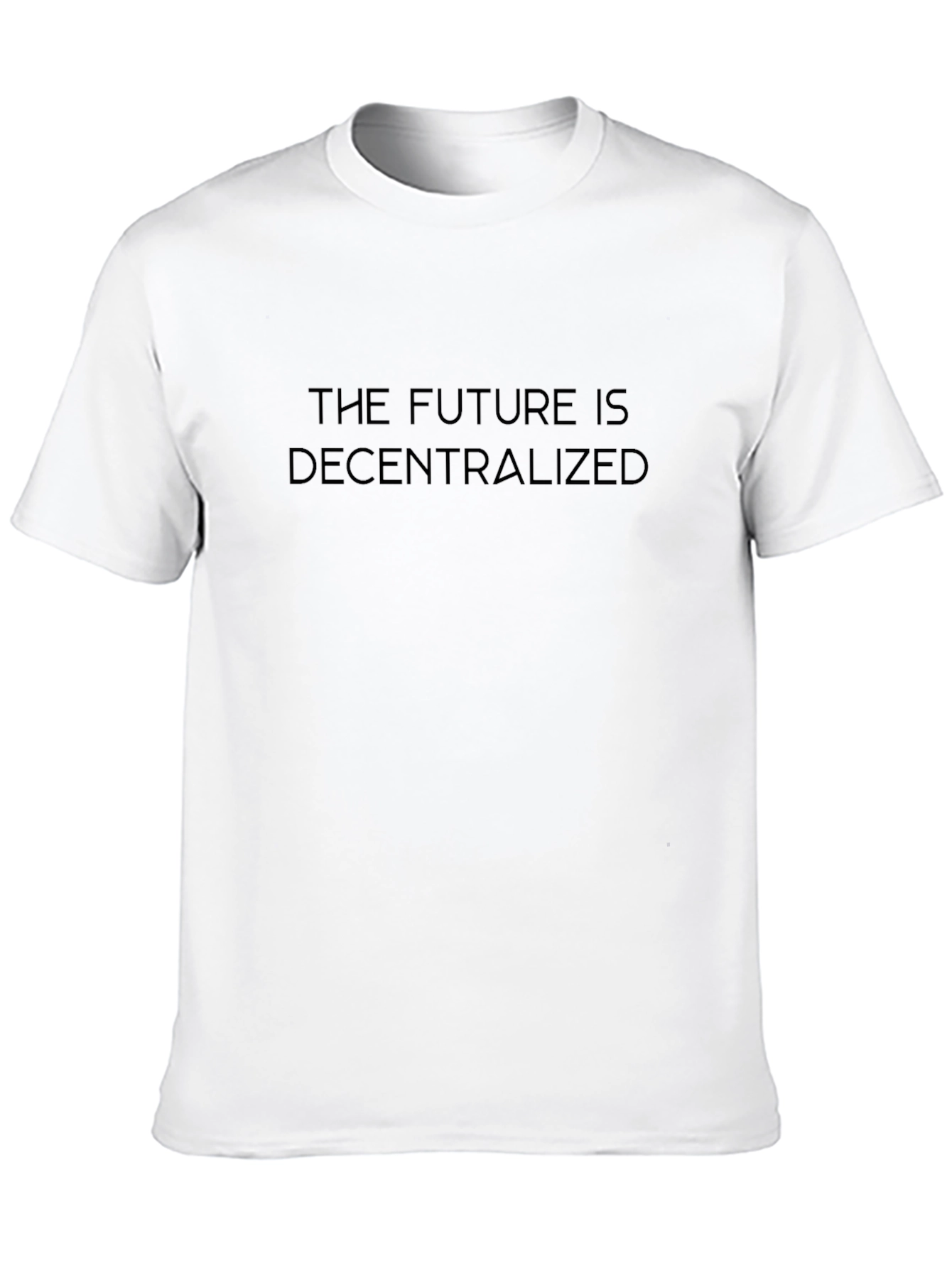 Decentralized Future Graphic Tee - Soft Cotton Blend