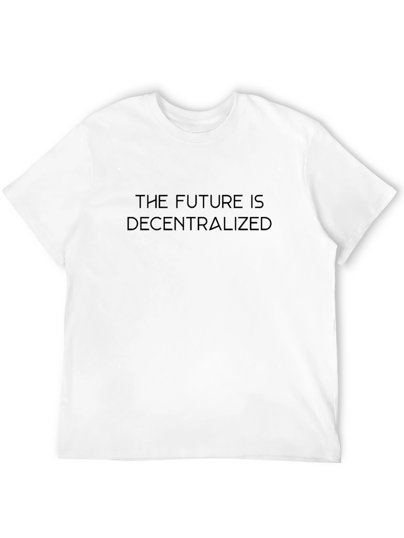 Decentralized Future Graphic Tee - Soft Cotton Blend