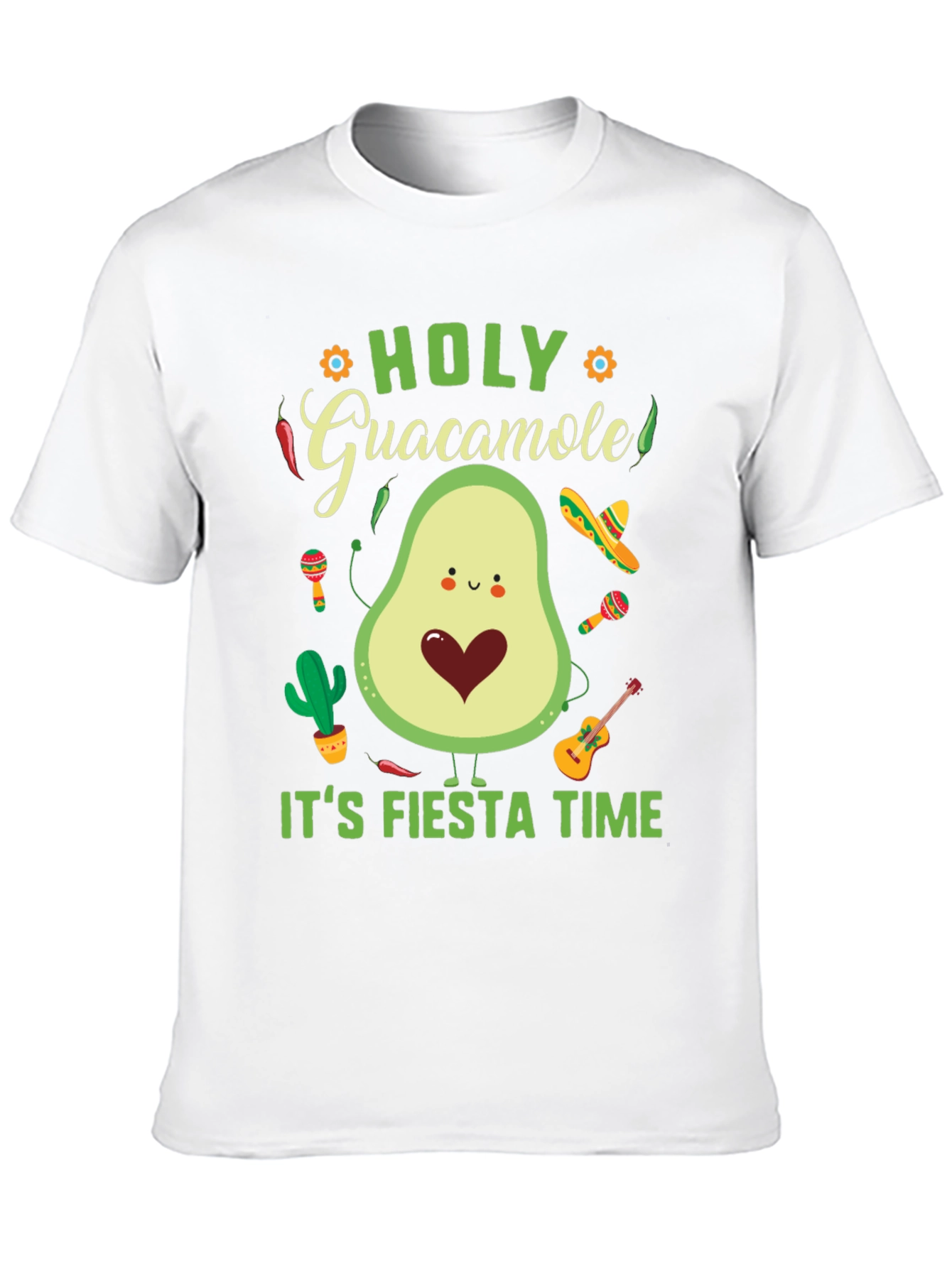 Fiesta Time Avocado Graphic Tee