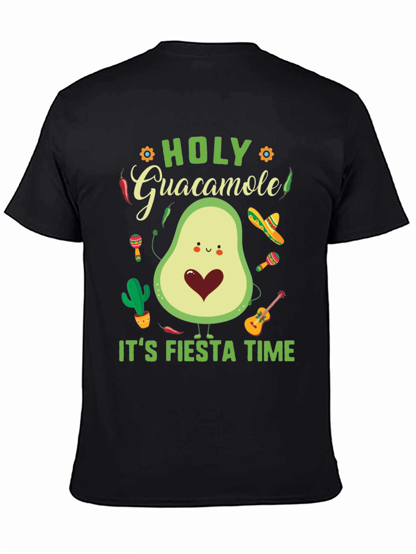 Fiesta Time Avocado Graphic Tee